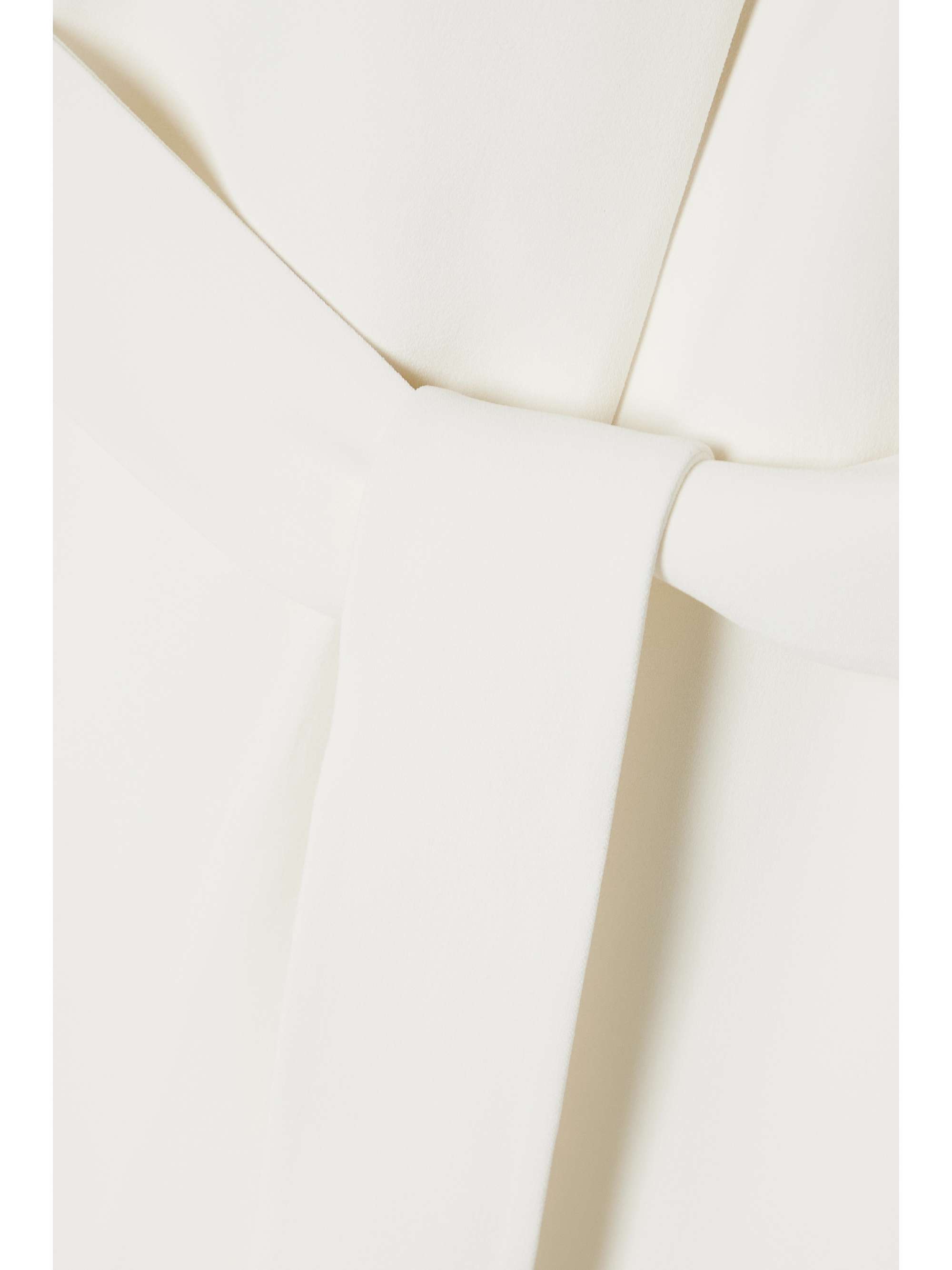 THE ROW Paycen belted stretch-cady coat
