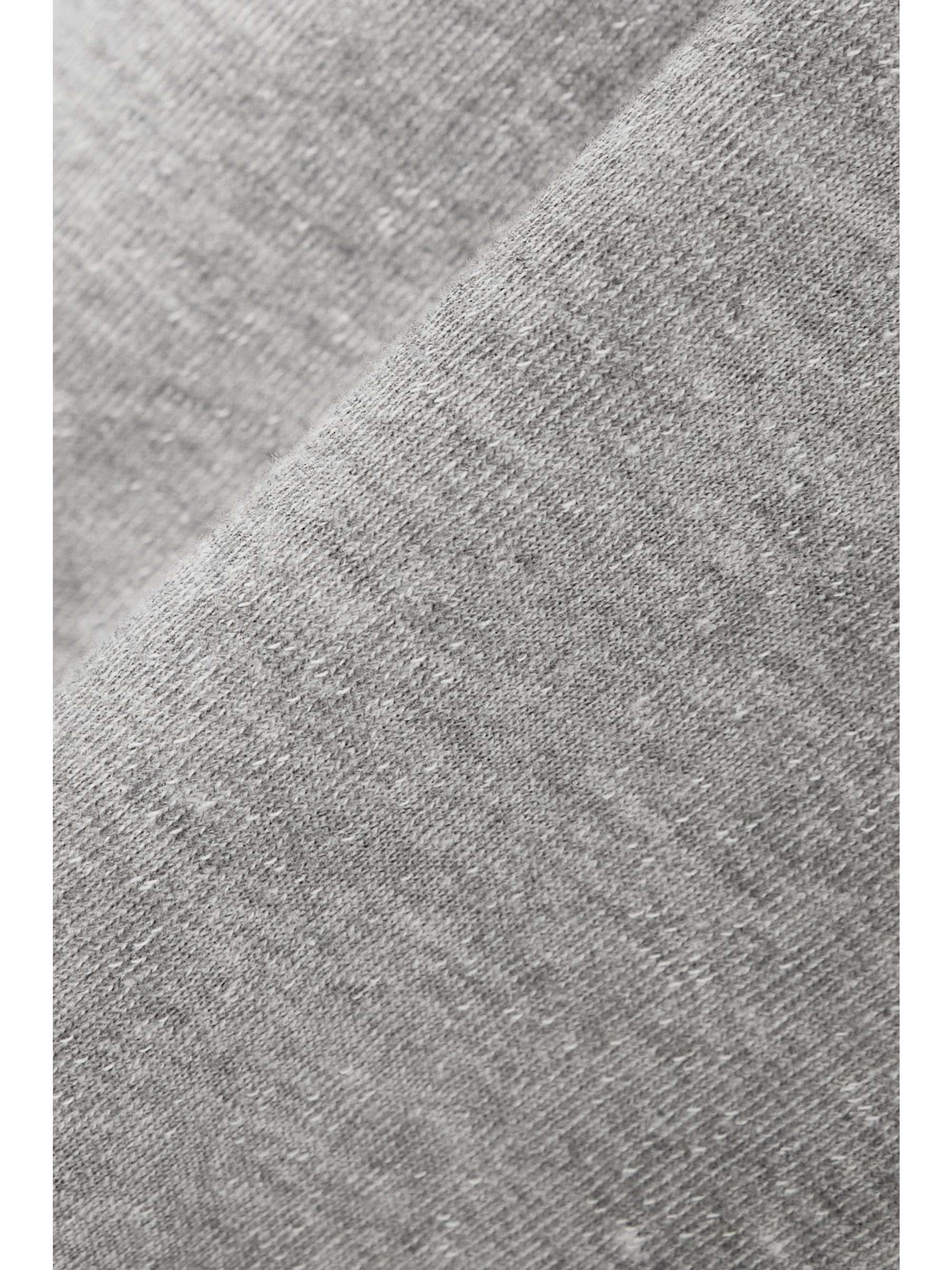 NILI LOTAN Kiki cropped distressed cotton-blend jersey track pants