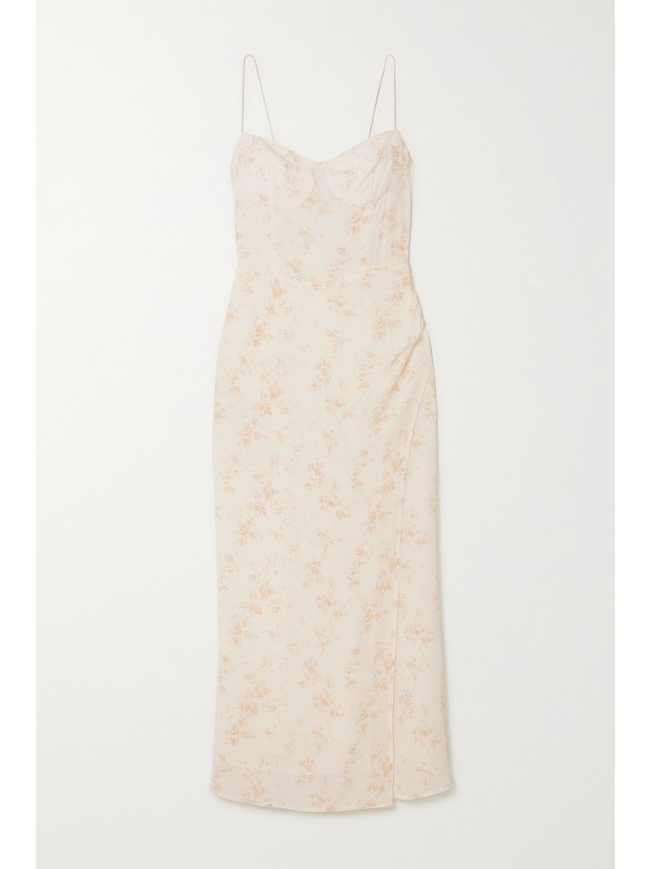 Floral Print Midi Dress