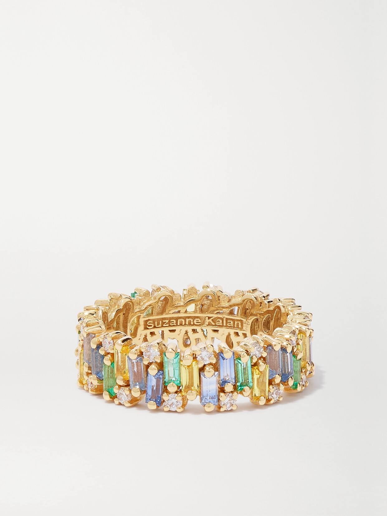 Suzanne Kalan - 18-karat Gold Multi-stone Ring - 7