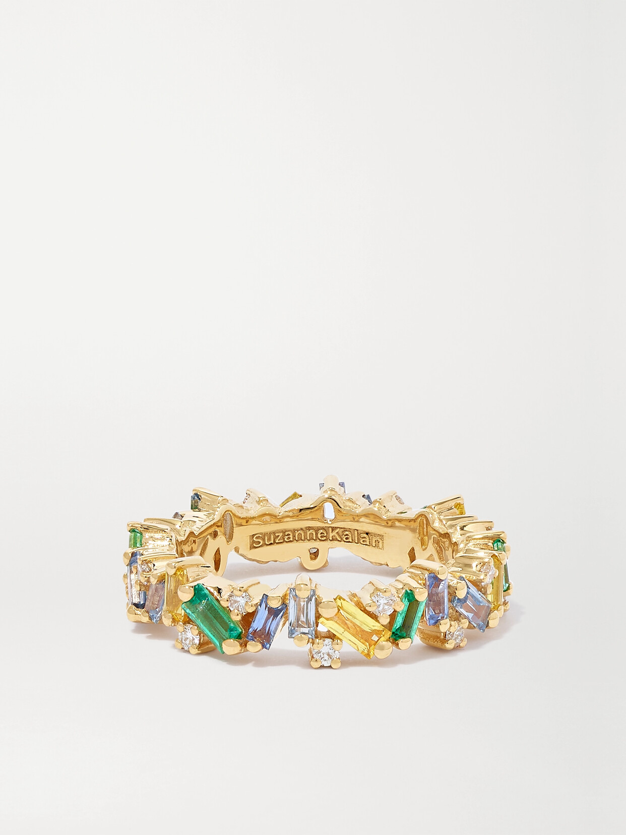 Suzanne Kalan 18-karat Gold Multi-stone Ring