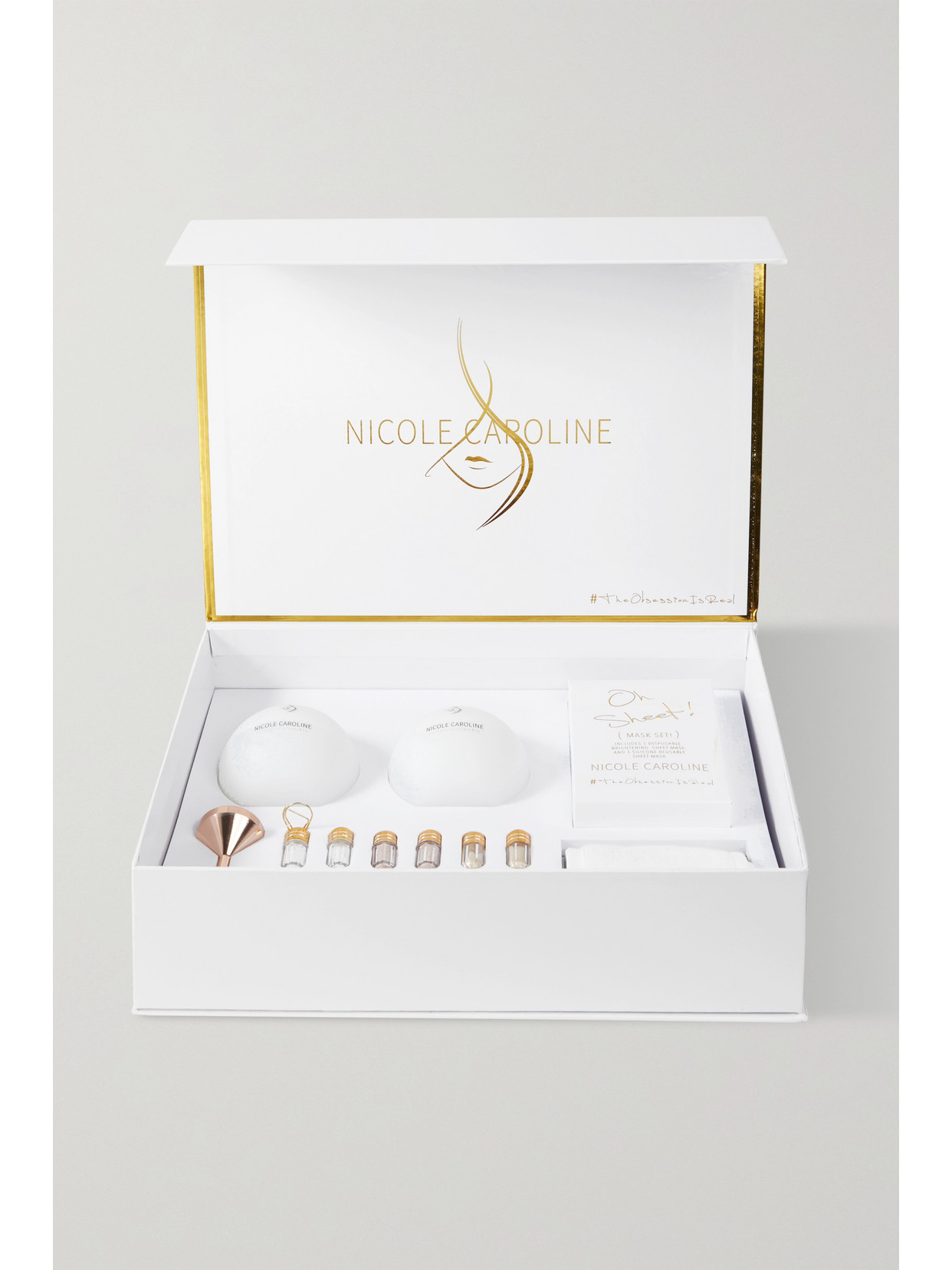 NICOLE CAROLINE - Luxury Ice Facial Set - One size