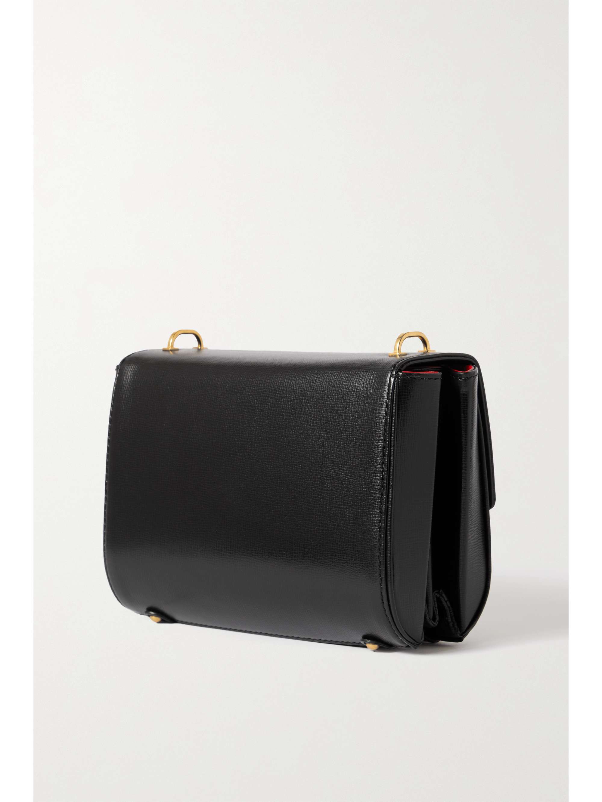 VALENTINO GARAVANI Valentino Garavani Stud Sign textured-leather tote