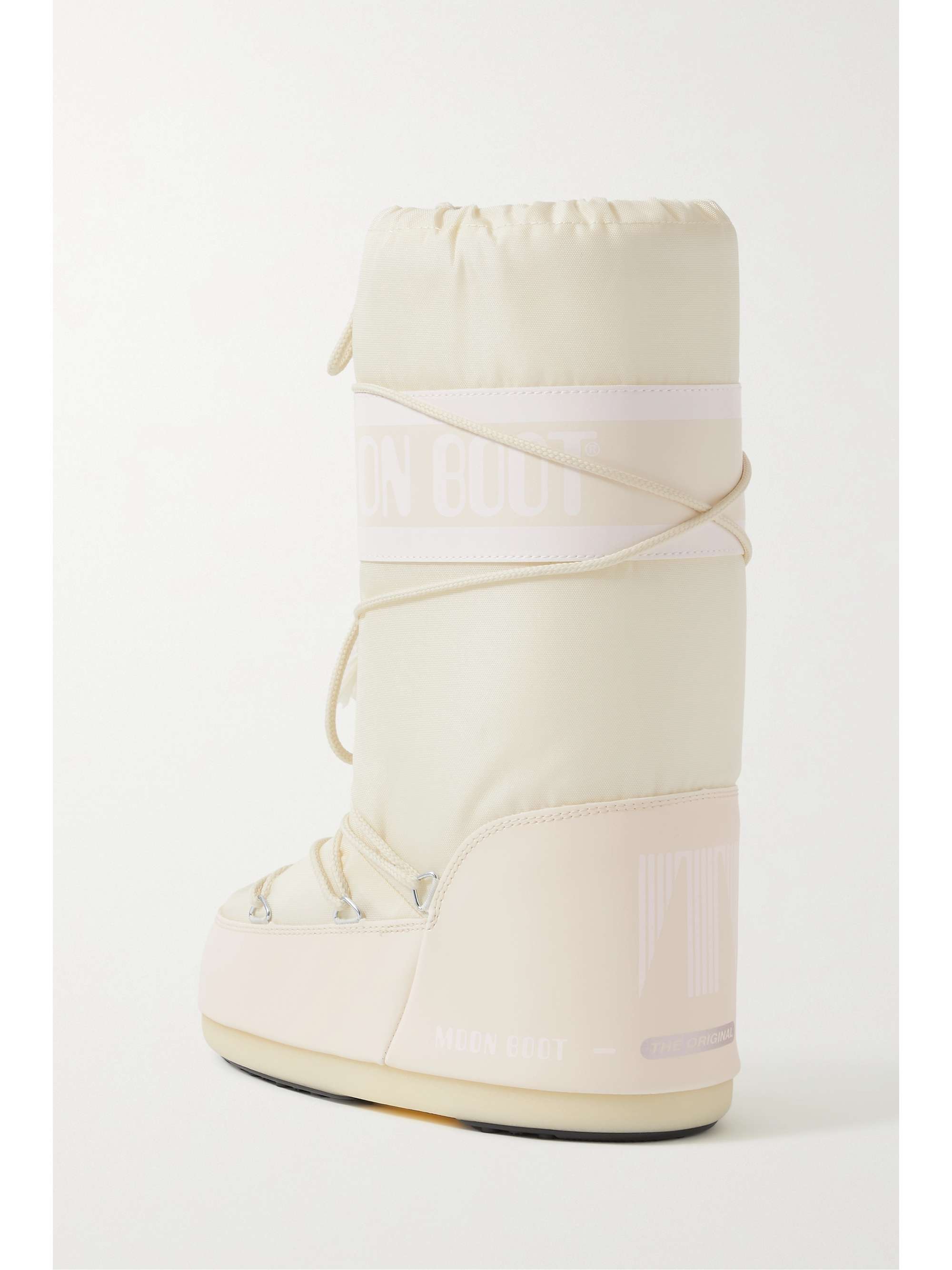 MOON BOOT Icon shell and faux leather snow boots