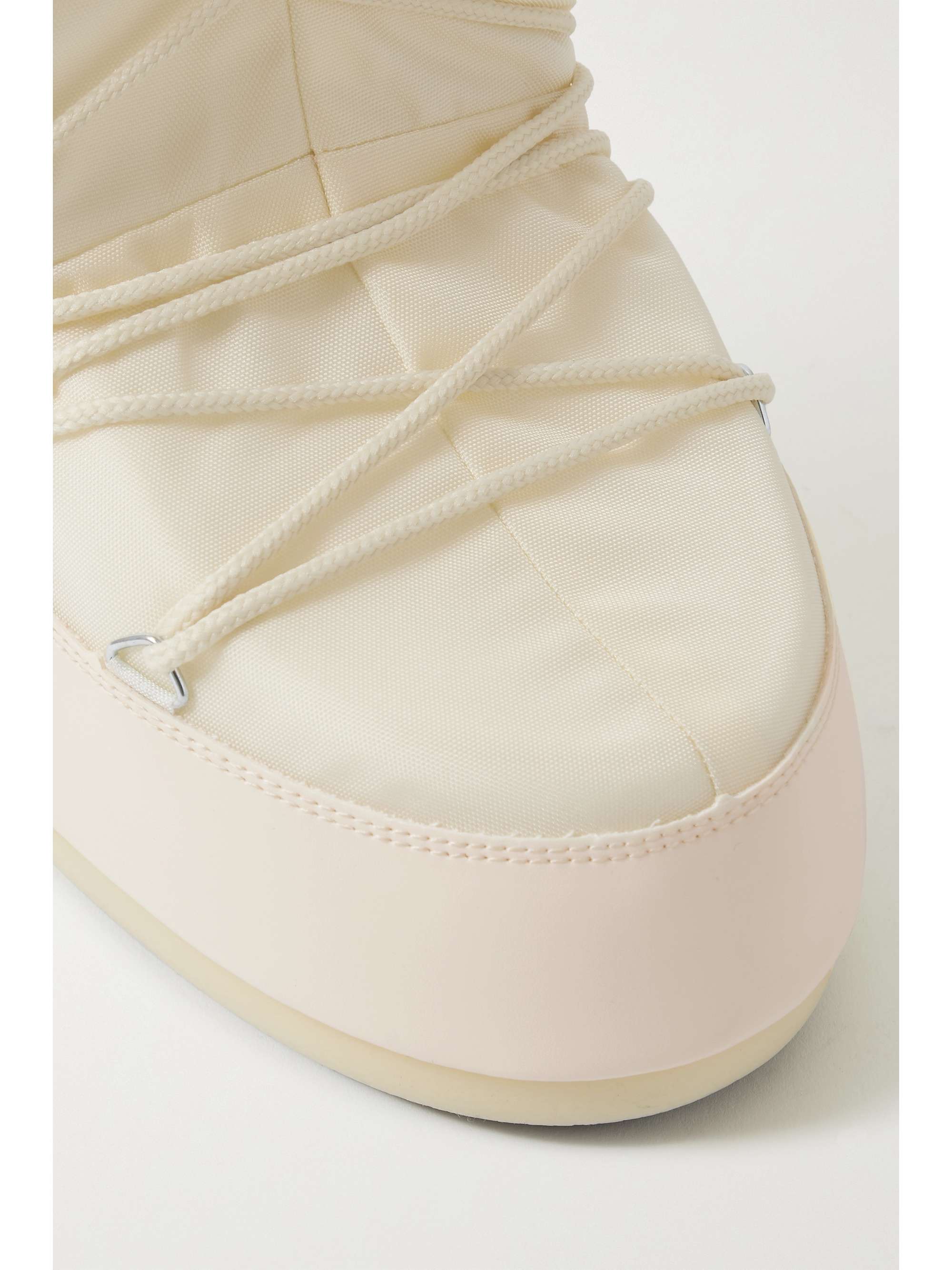 MOON BOOT Icon shell and faux leather snow boots