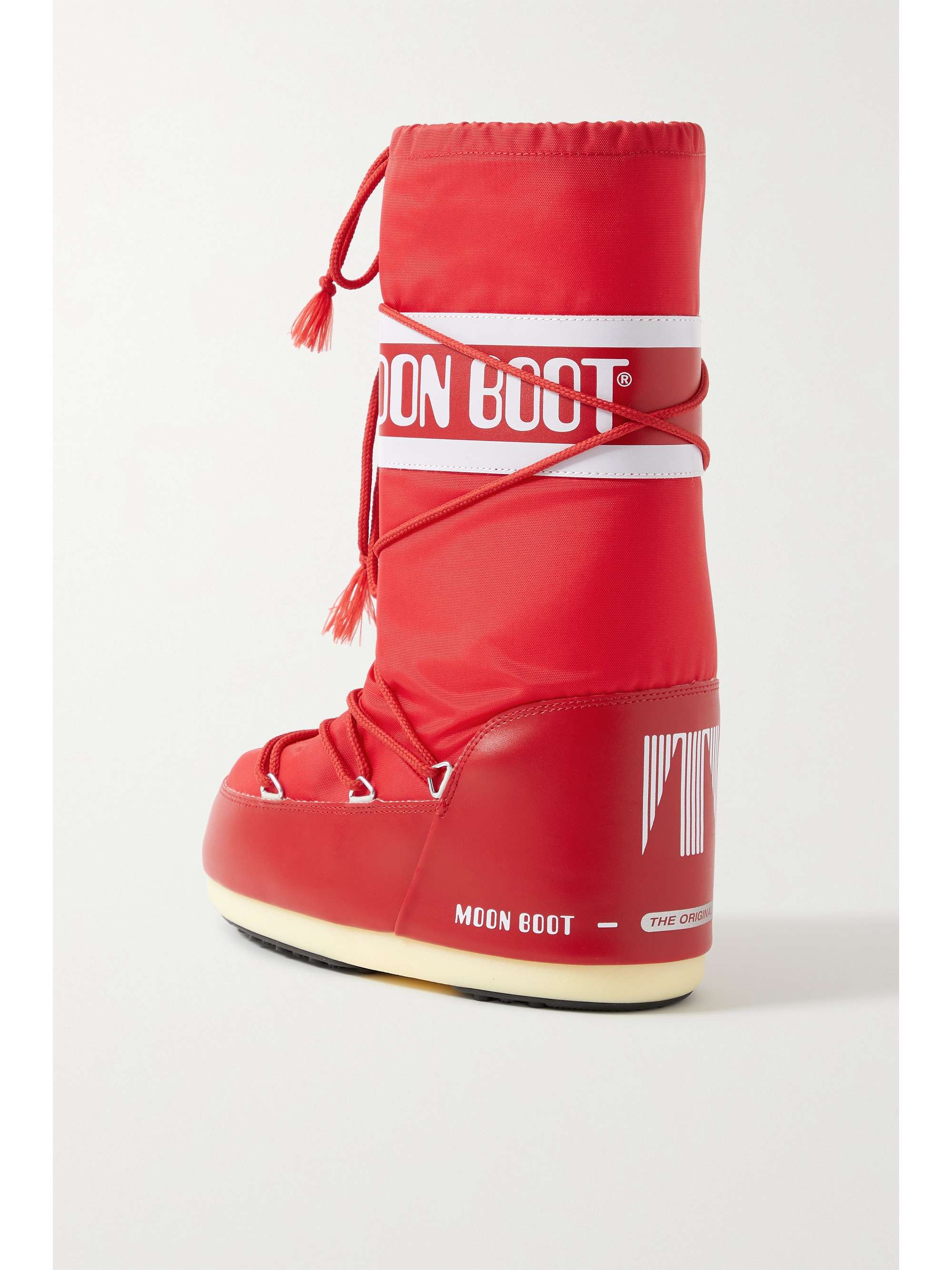 MOON BOOT Icon shell and faux leather snow boots