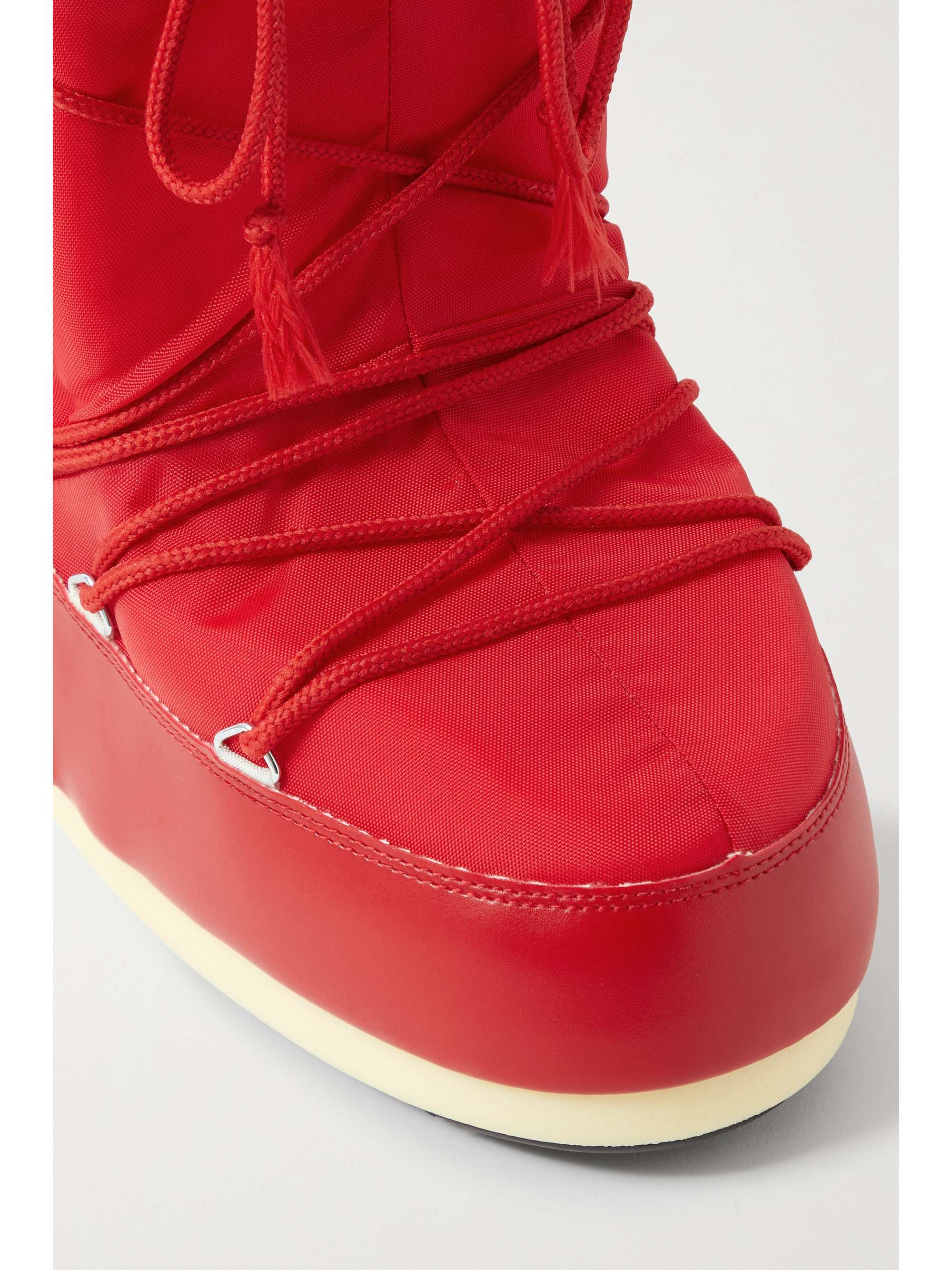 MOON BOOT Icon shell and faux leather snow boots