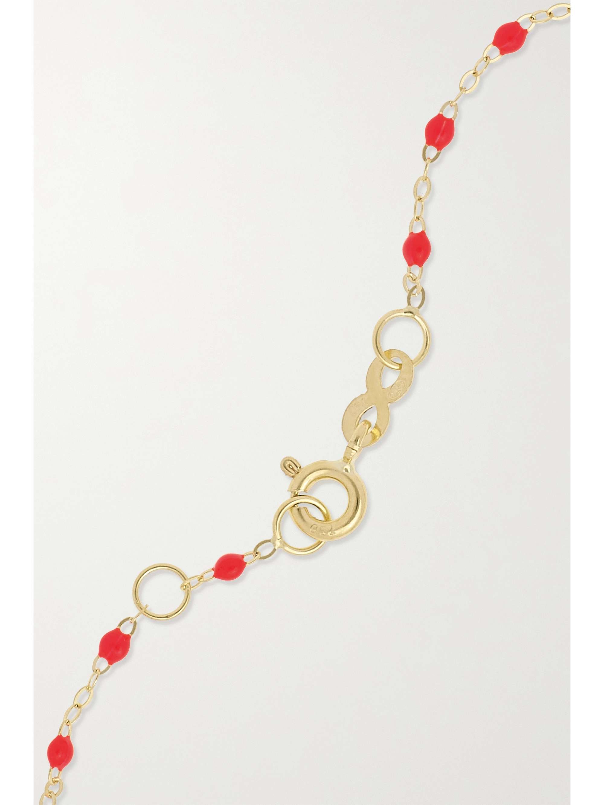 GIGI CLOZEAU Bracelet en or 18 carats (750/1000) et résine Madone Classic Gigi