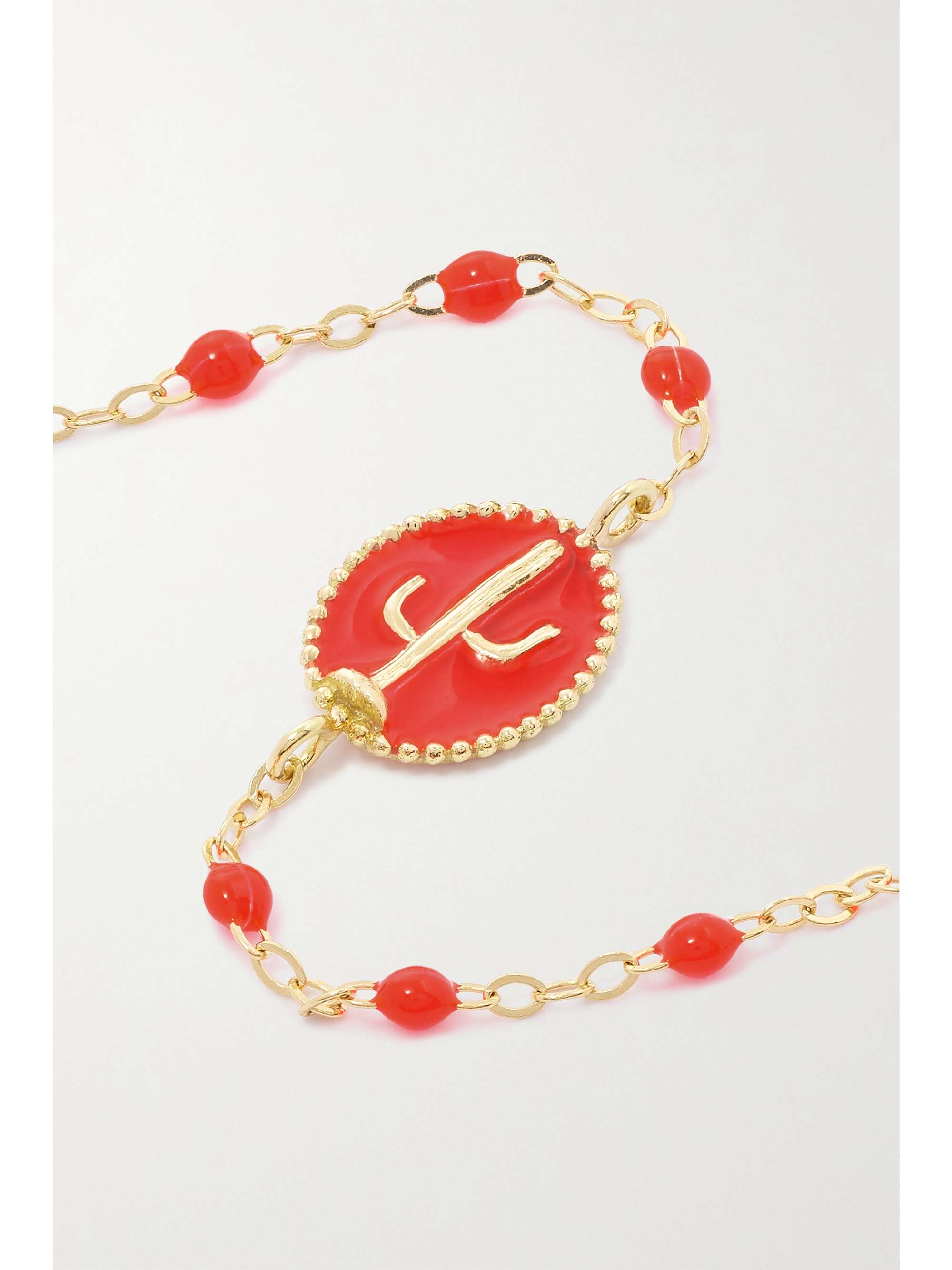 GIGI CLOZEAU Bracelet en or 18 carats (750/1000) et résine Madone Classic Gigi