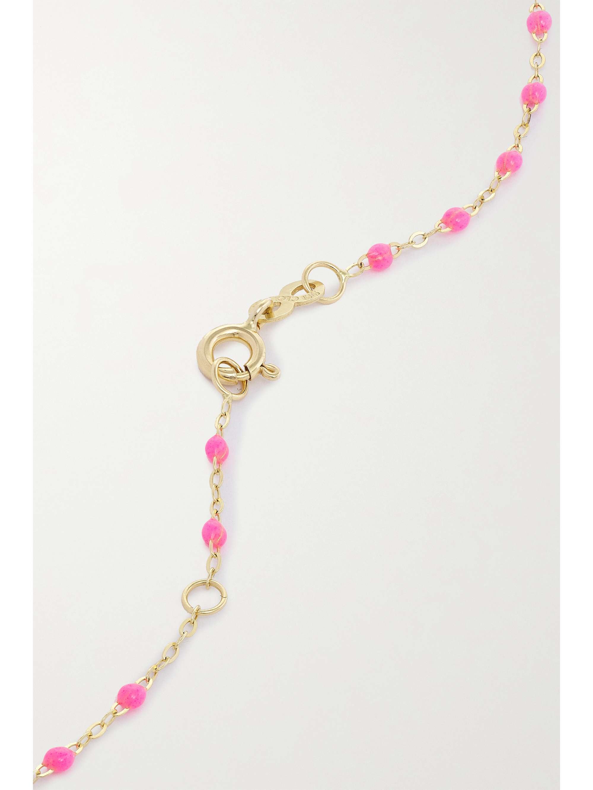 GIGI CLOZEAU Classic Gigi Kette aus 18 Karat Gold mit Harz