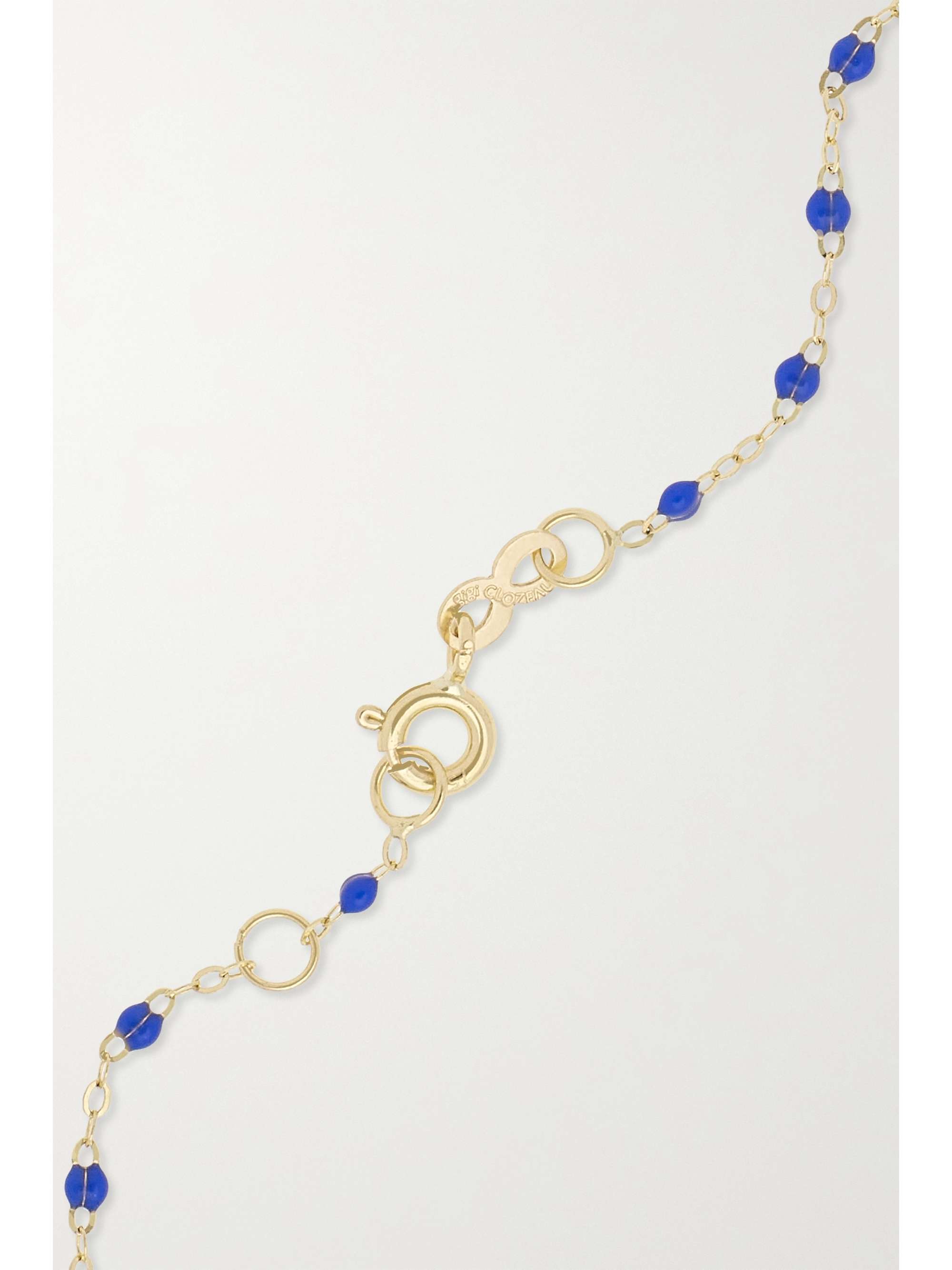 GIGI CLOZEAU Bracelet en or 18 carats (750/1000) et résine Madone Classic Gigi