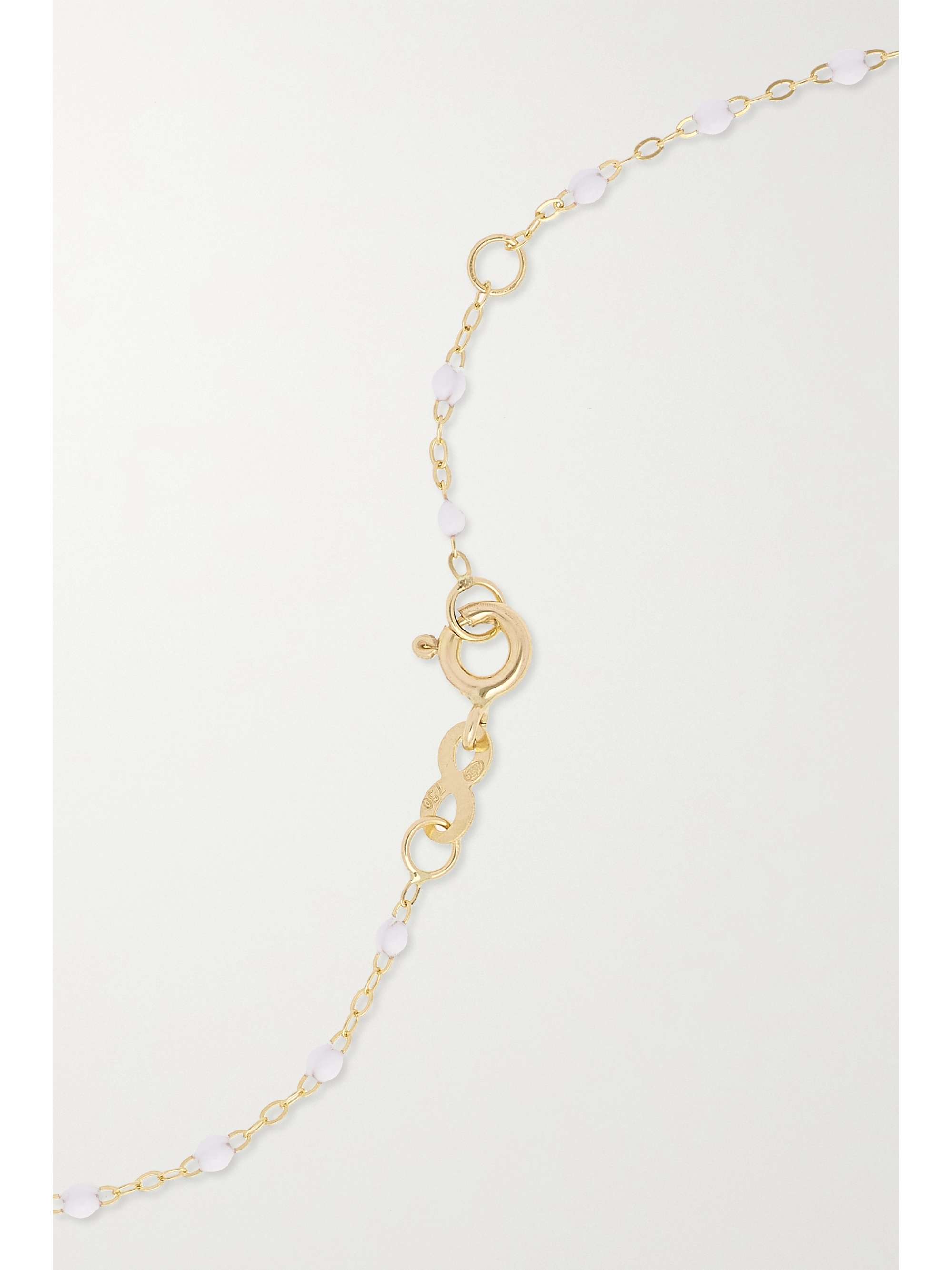GIGI CLOZEAU Classic Gigi Kette aus 18 Karat Gold mit Harz