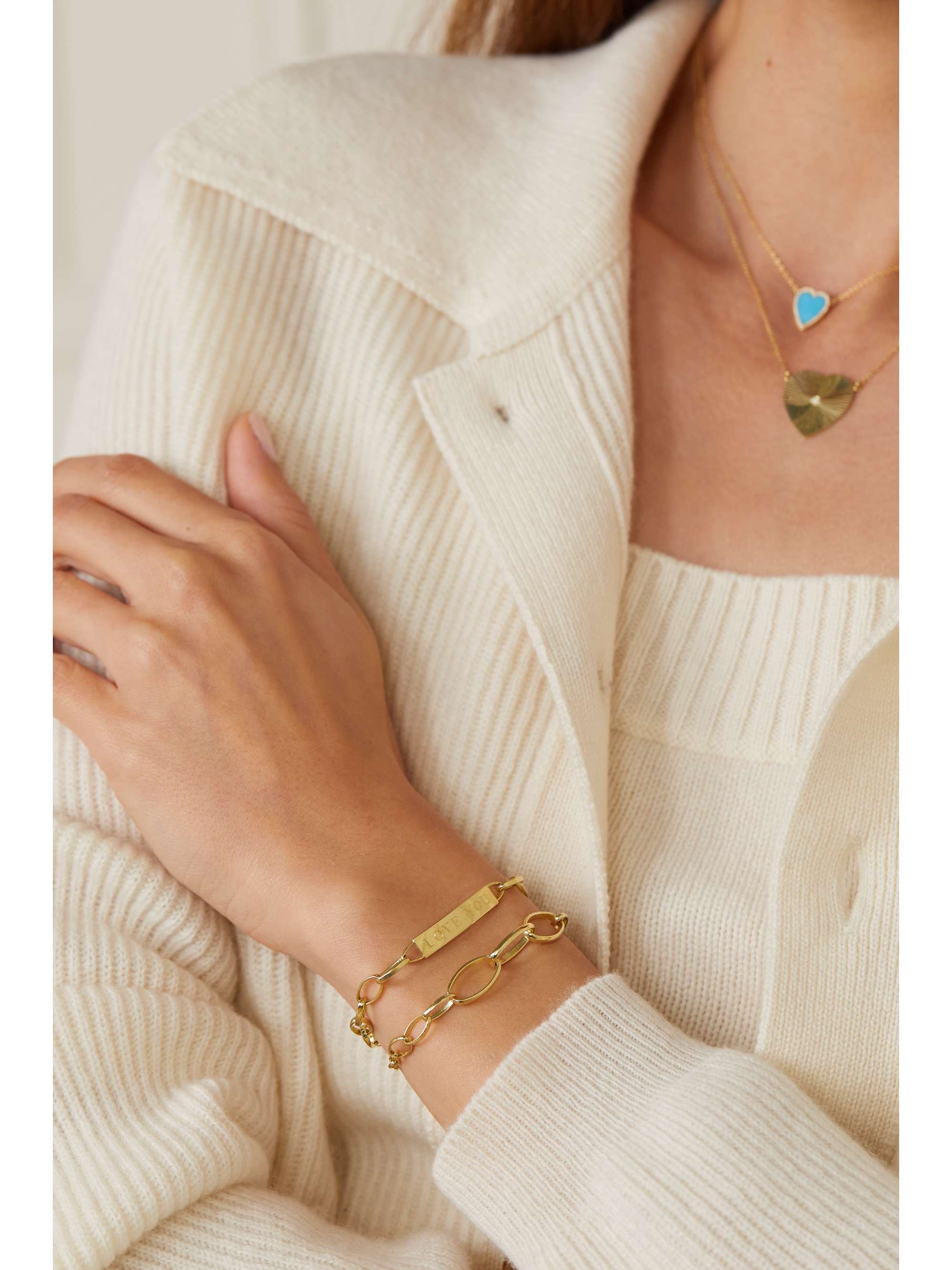 JENNIFER MEYER Edith medium 18-karat gold bracelet