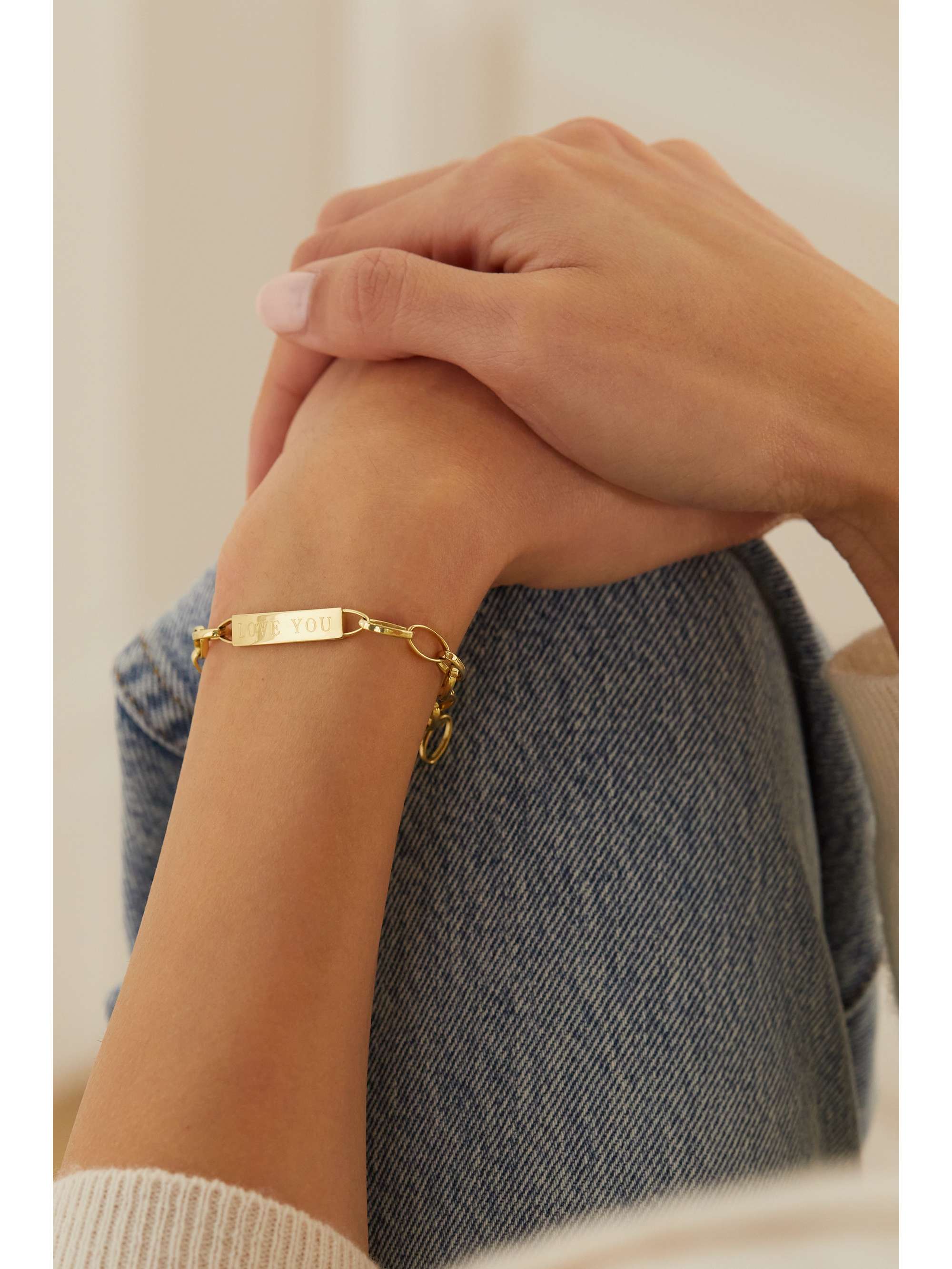 JENNIFER MEYER Edith medium 18-karat gold bracelet