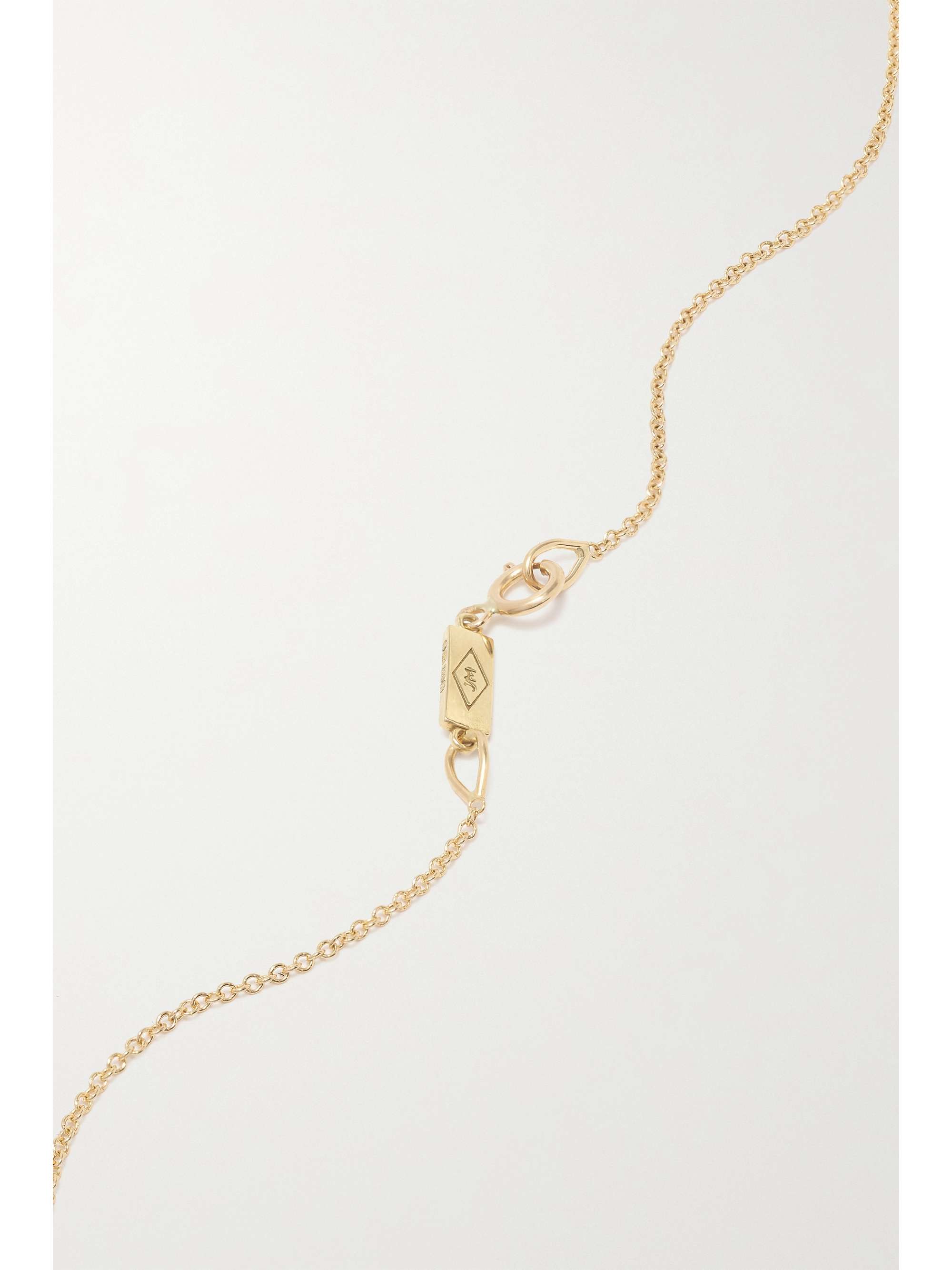 JENNIFER MEYER 18-karat gold diamond necklace