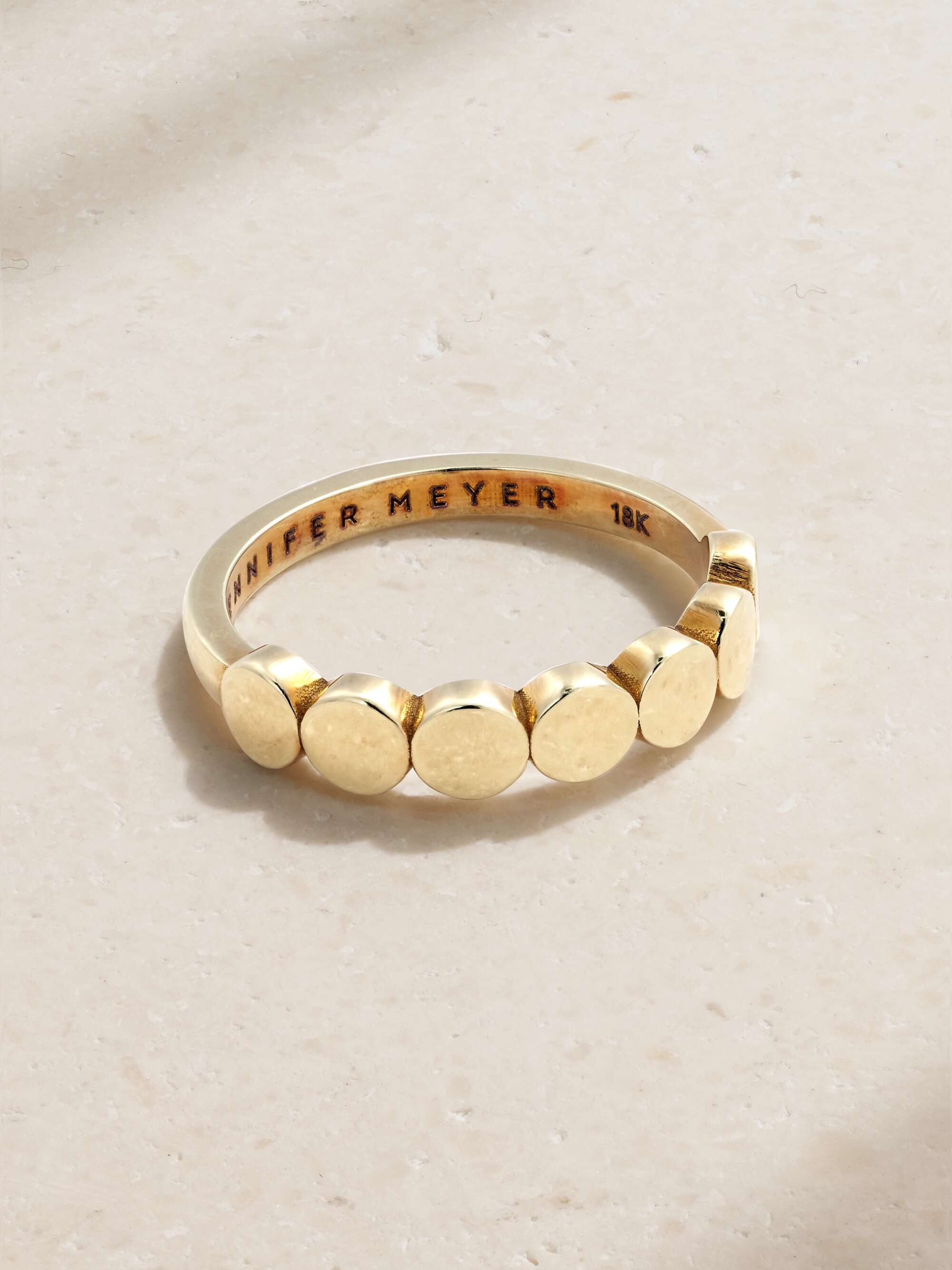 JENNIFER MEYER Mini Clover 18-karat gold bracelet