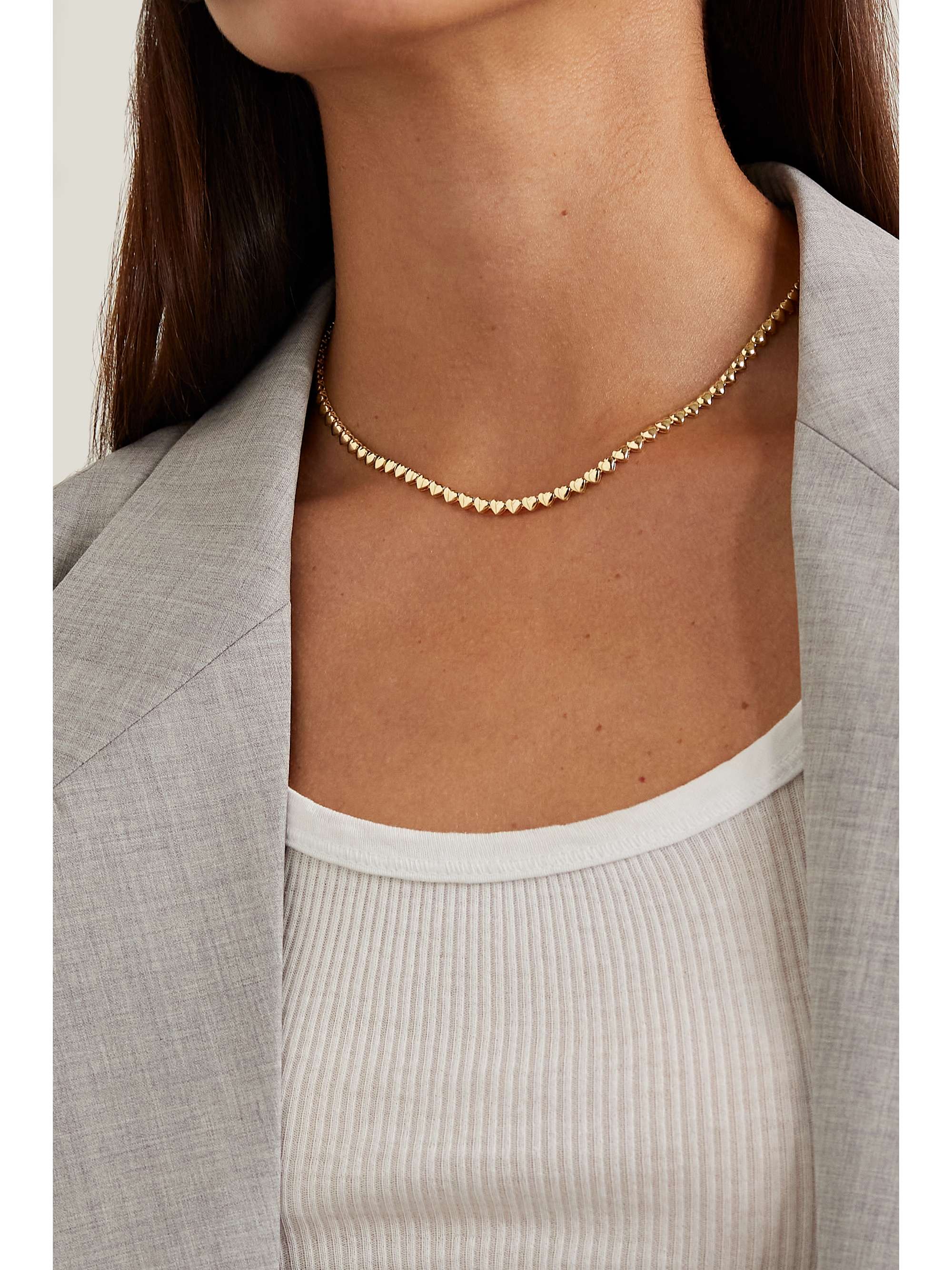 18-karat gold necklace | JENNIFER MEYER 