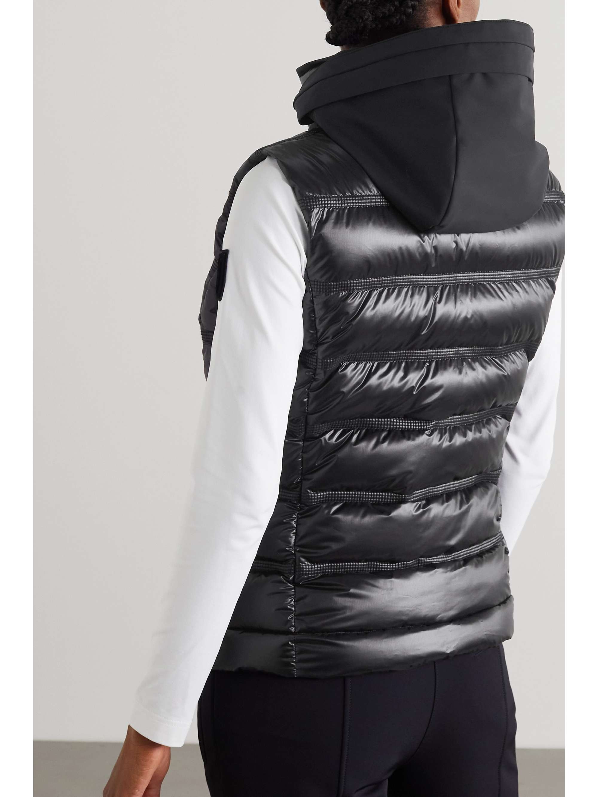 TONI SAILER Tilda hooded quilted glossed-ripstop gilet