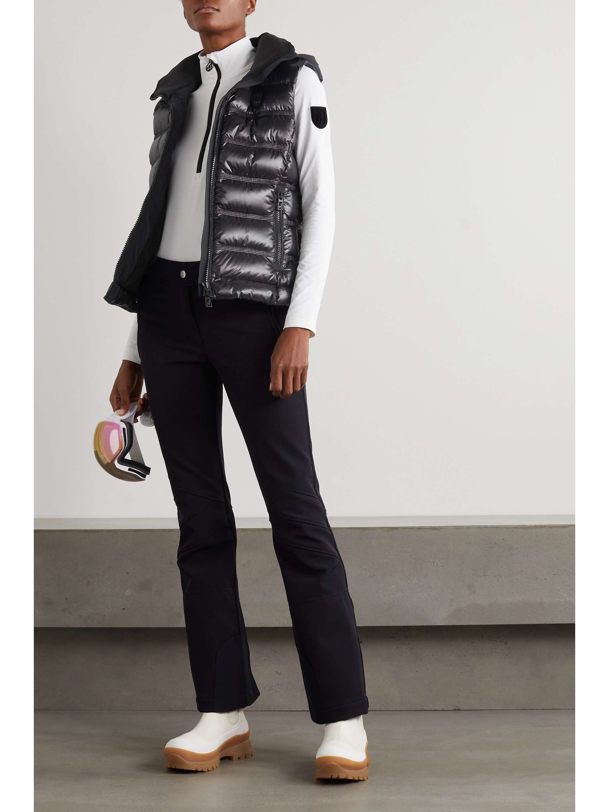 TONI SAILER Tilda hooded quilted glossed-ripstop gilet