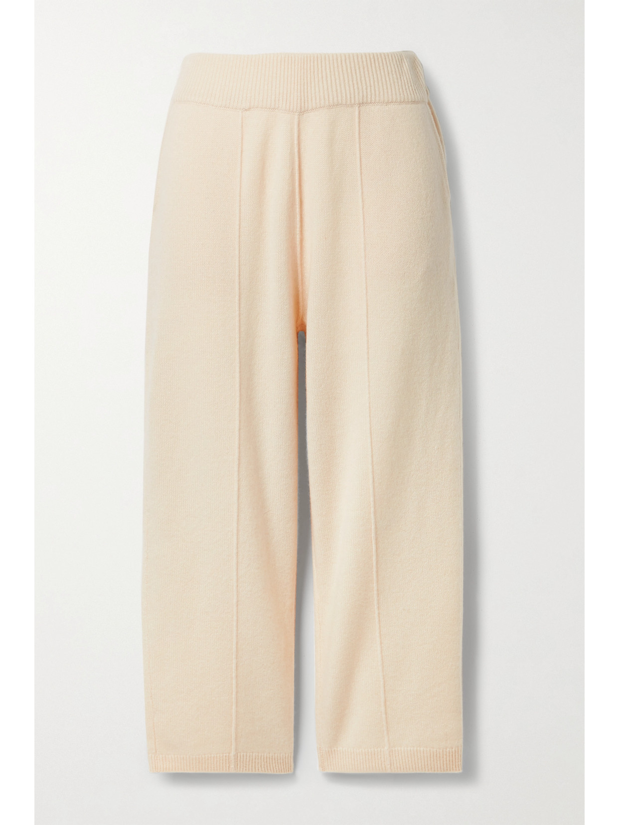 LOVESHACKFANCY FOXGLOVE CASHMERE TRACK PANTS
