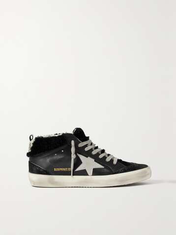golden goose black high tops