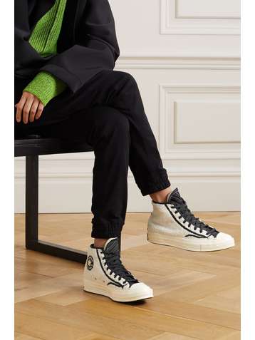 brown converse net a porter