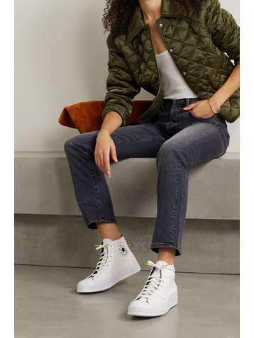 brown converse net a porter