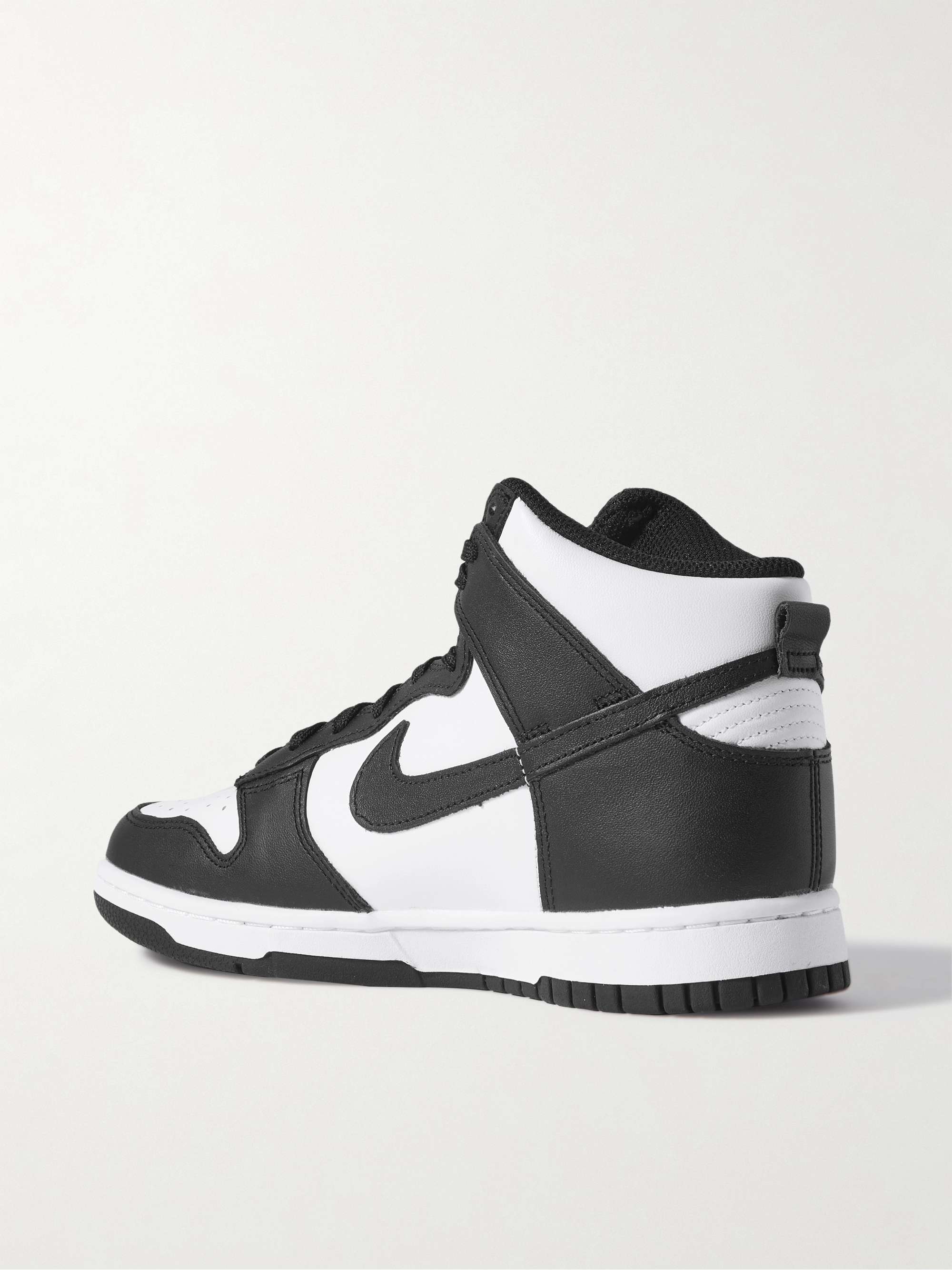 NIKE Dunk High leather sneakers
