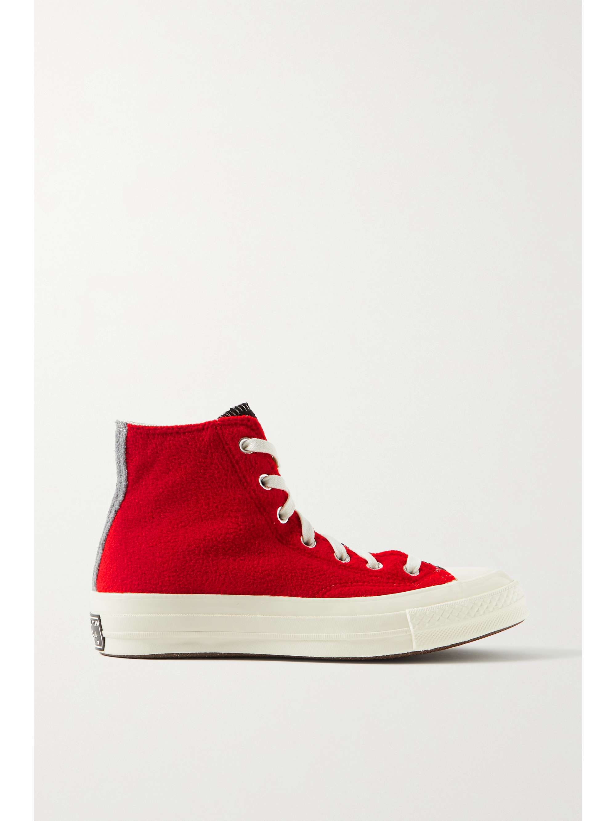 red chuck shoes