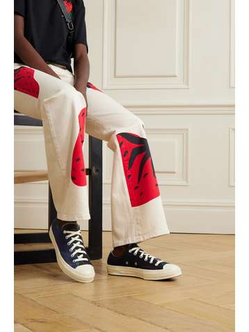 brown converse net a porter