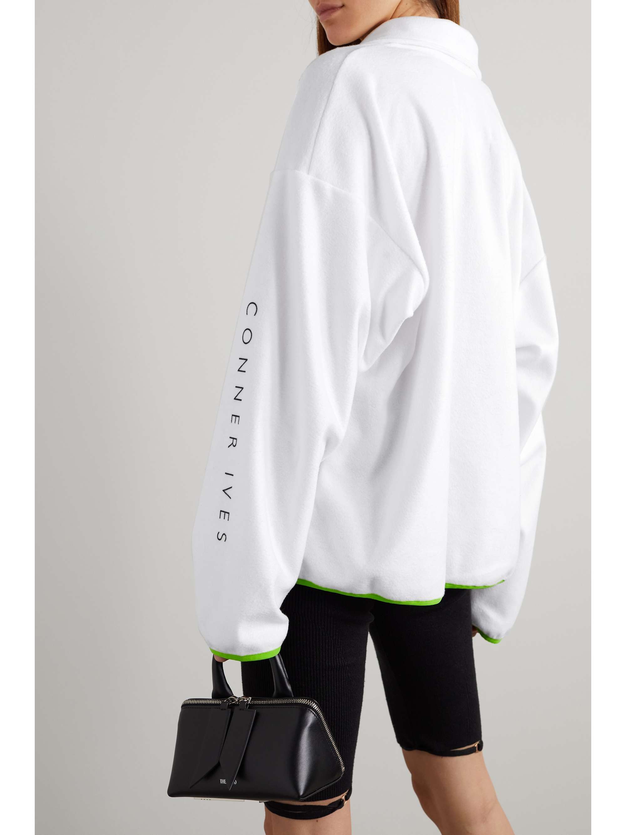 CONNER IVES Printed fleece sweatshirt
