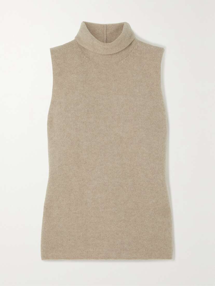 Lauren Manoogian Cashmere-blend Turtleneck Tank