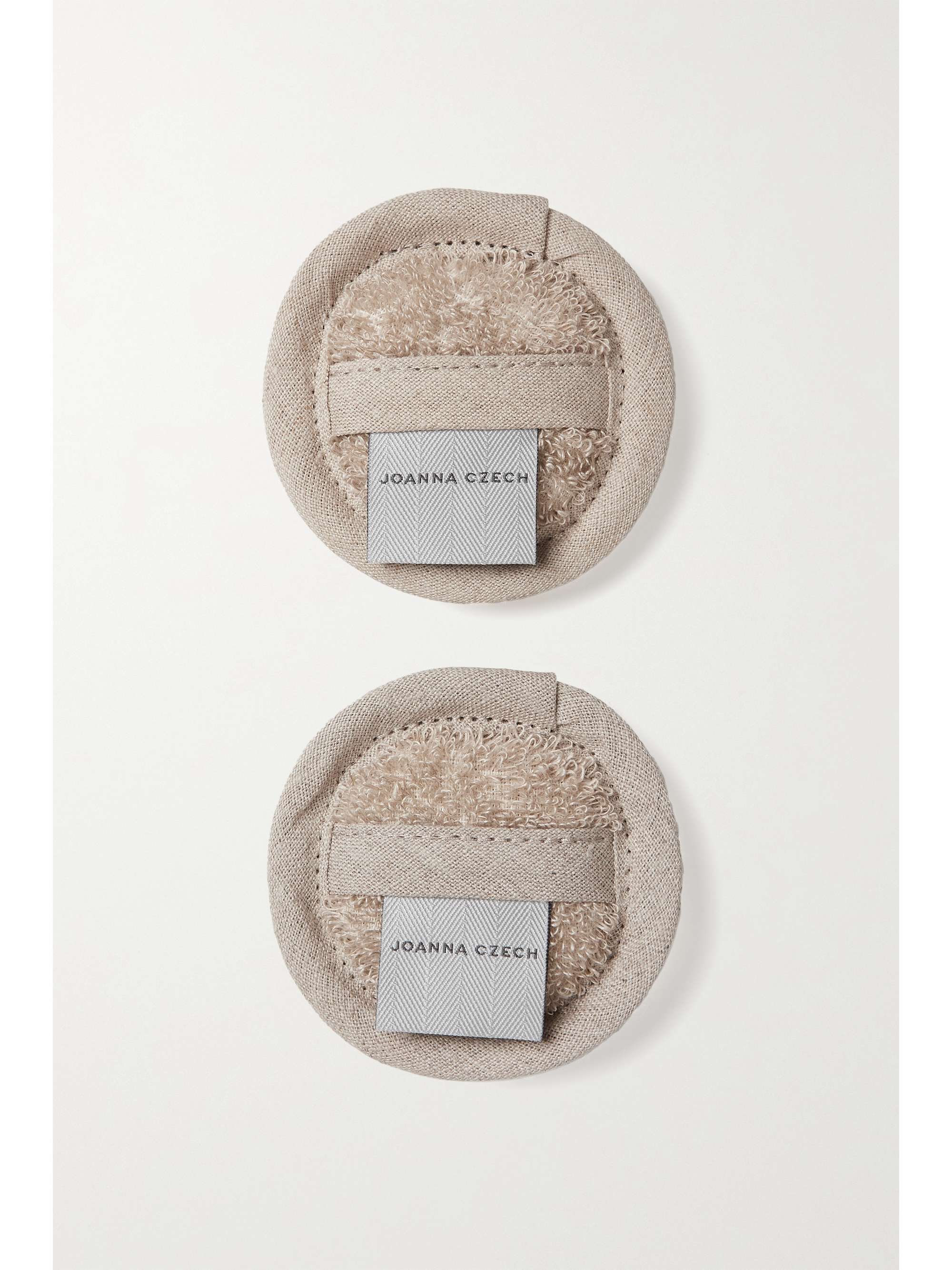 JOANNA CZECH Set of two organic face wash pads