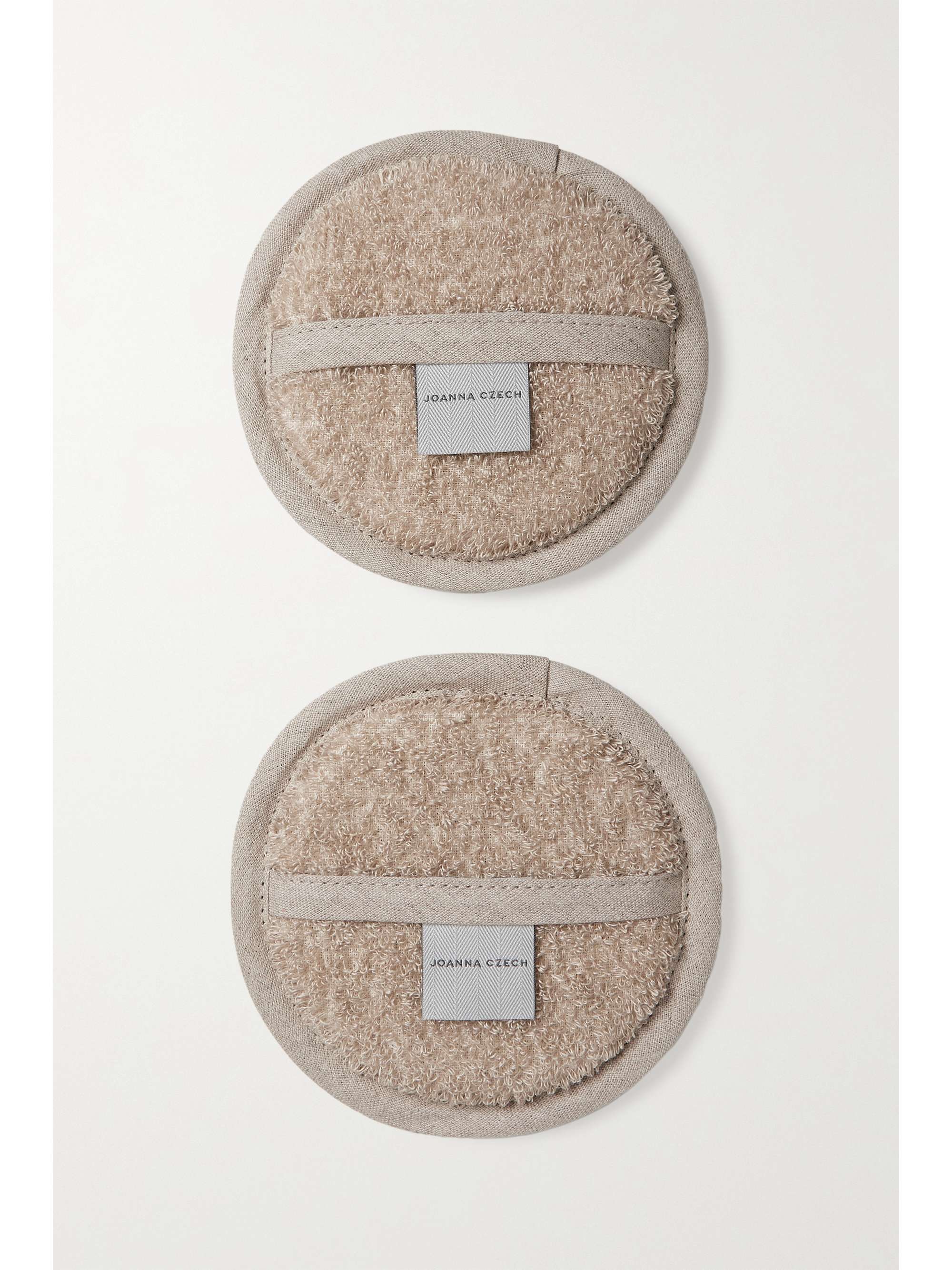 JOANNA CZECH Set of two organic body wash pads