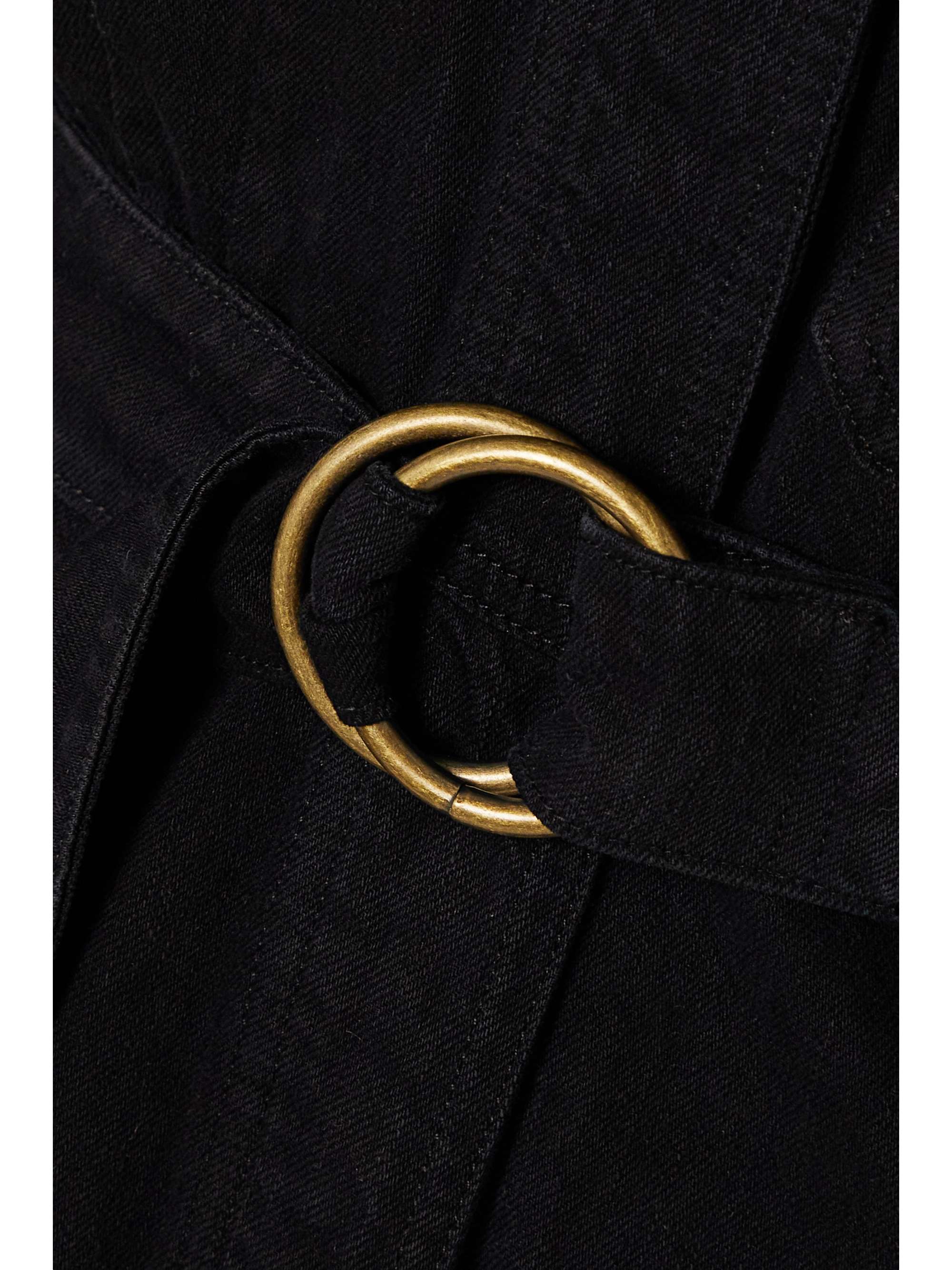 B SIDES Clement belted denim jumpsuit