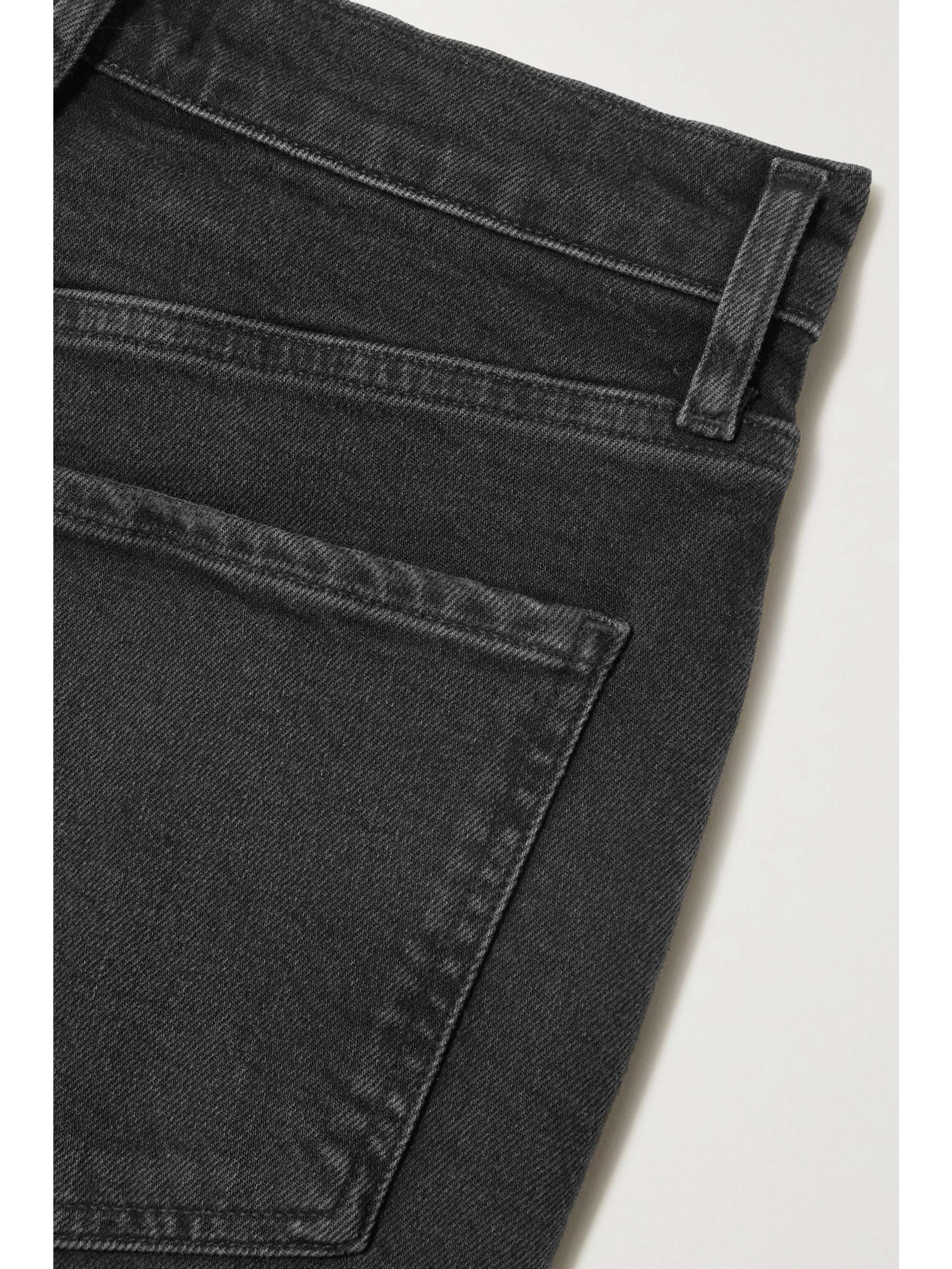 Black Riley cropped high-rise straight-leg jeans | AGOLDE | NET-A-PORTER