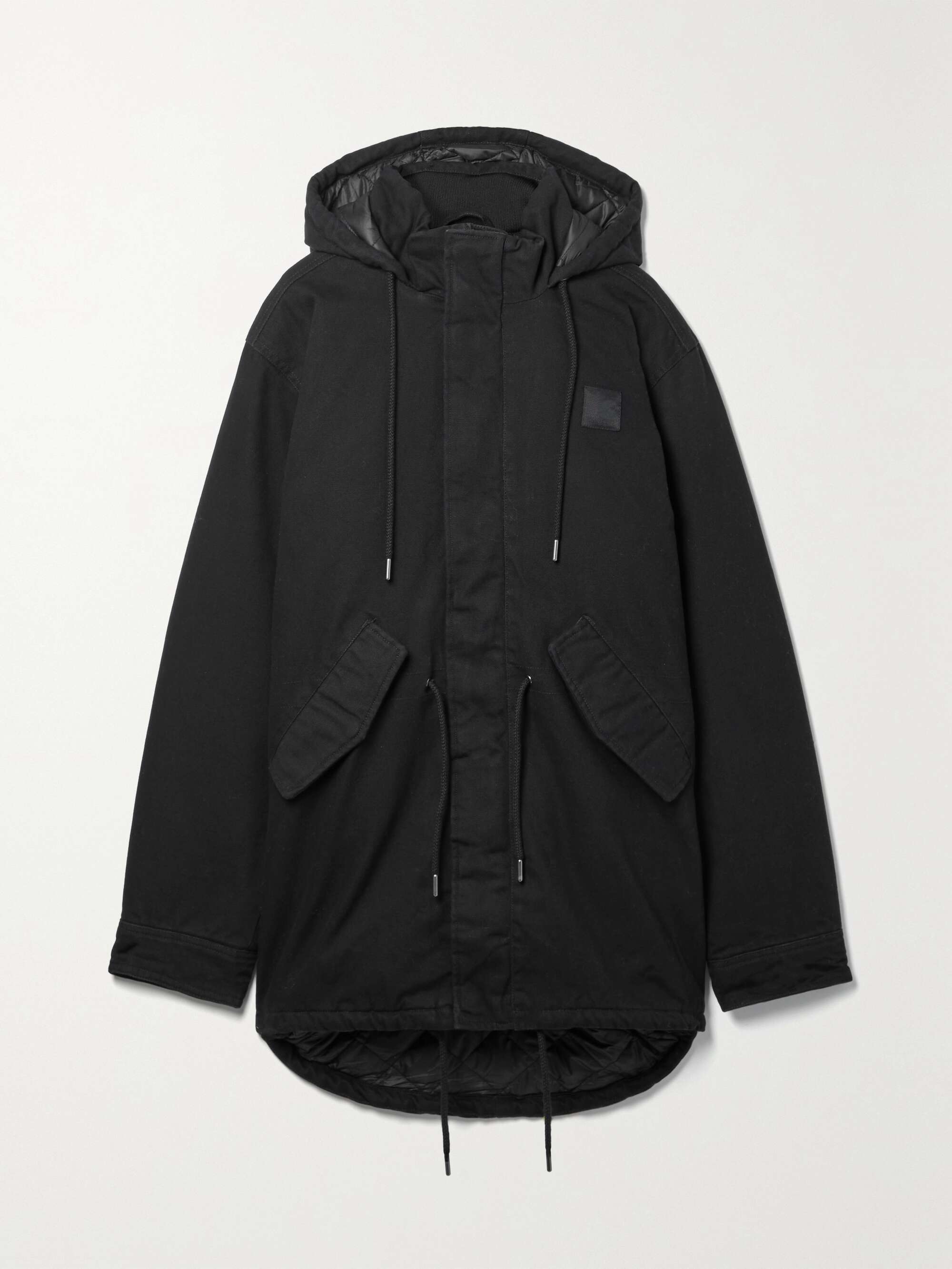 women's hooded canvas jacket