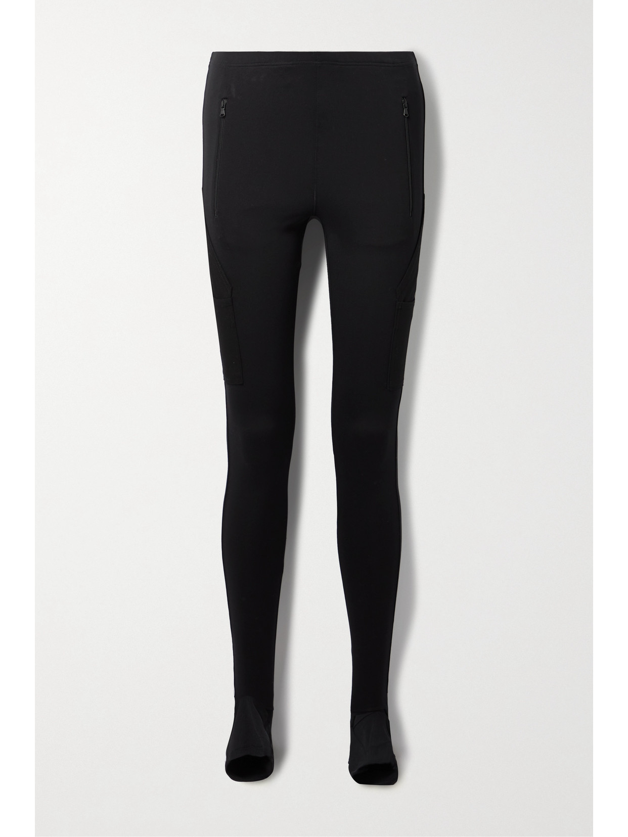 WARDROBE.NYC + CARHARTT WIP GRAIN DE POUDRE-PANELED STRETCH LEGGINGS