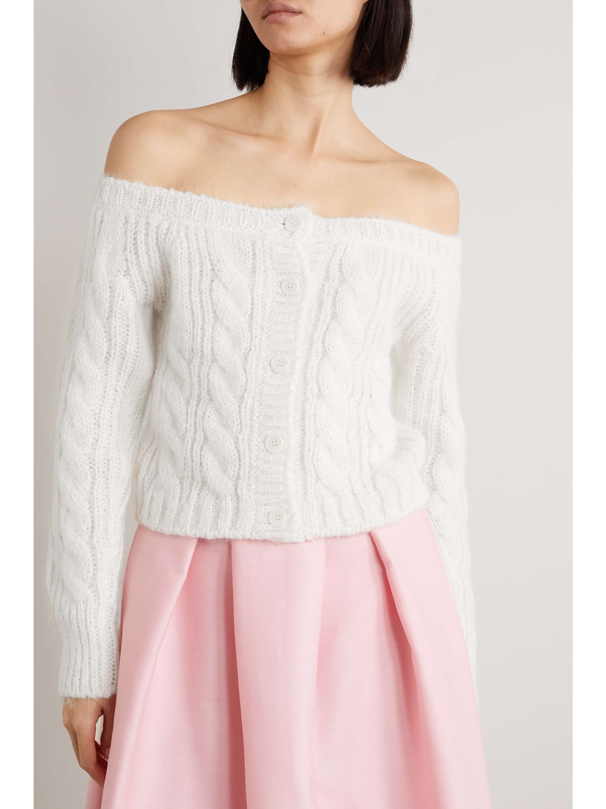 Cecilie Bahnsen☆Cable Knitカーディガン 売り出し割引 www
