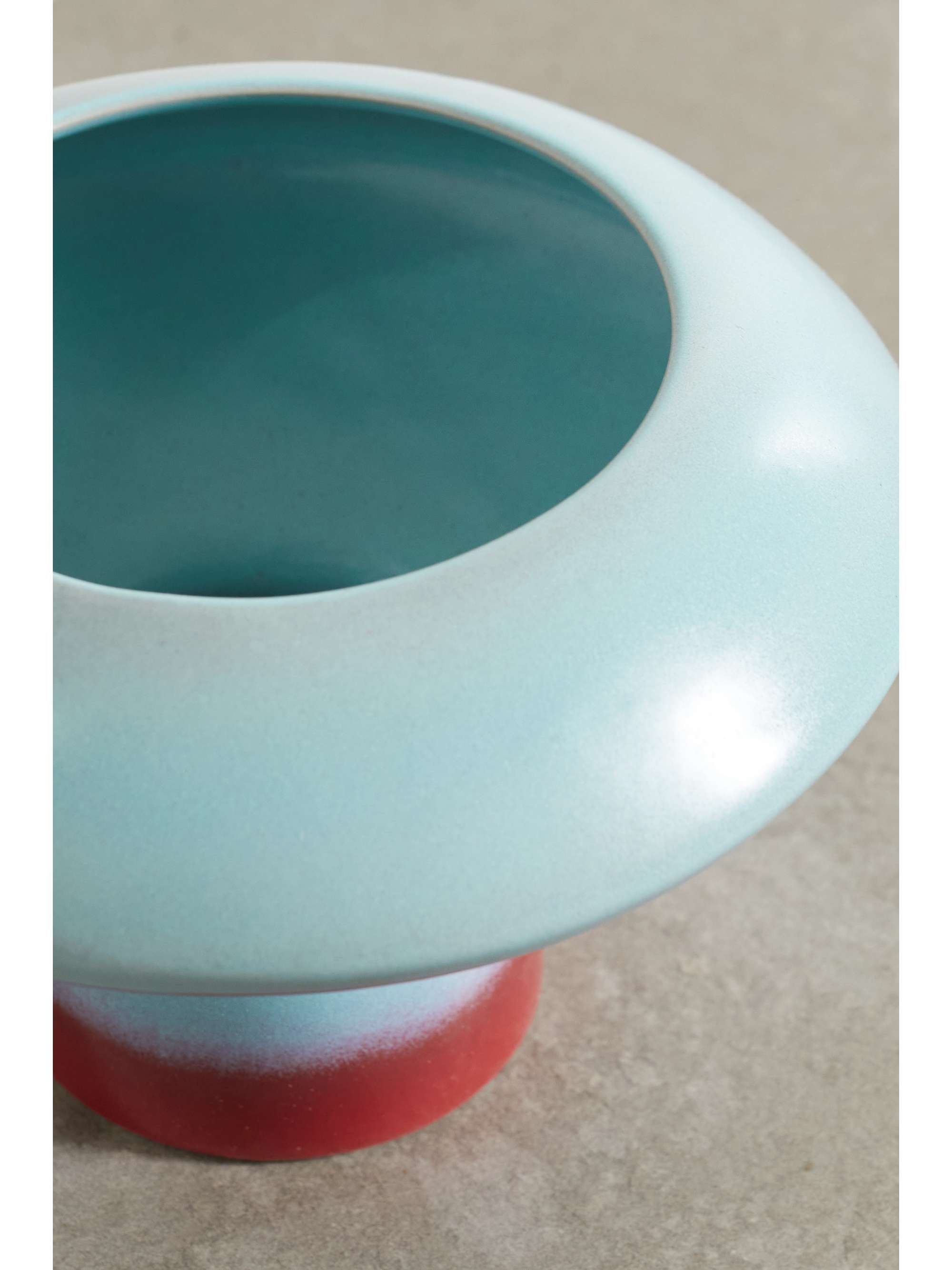 MARLOE MARLOE + NET SUSTAIN Lully ombré glazed ceramic vase