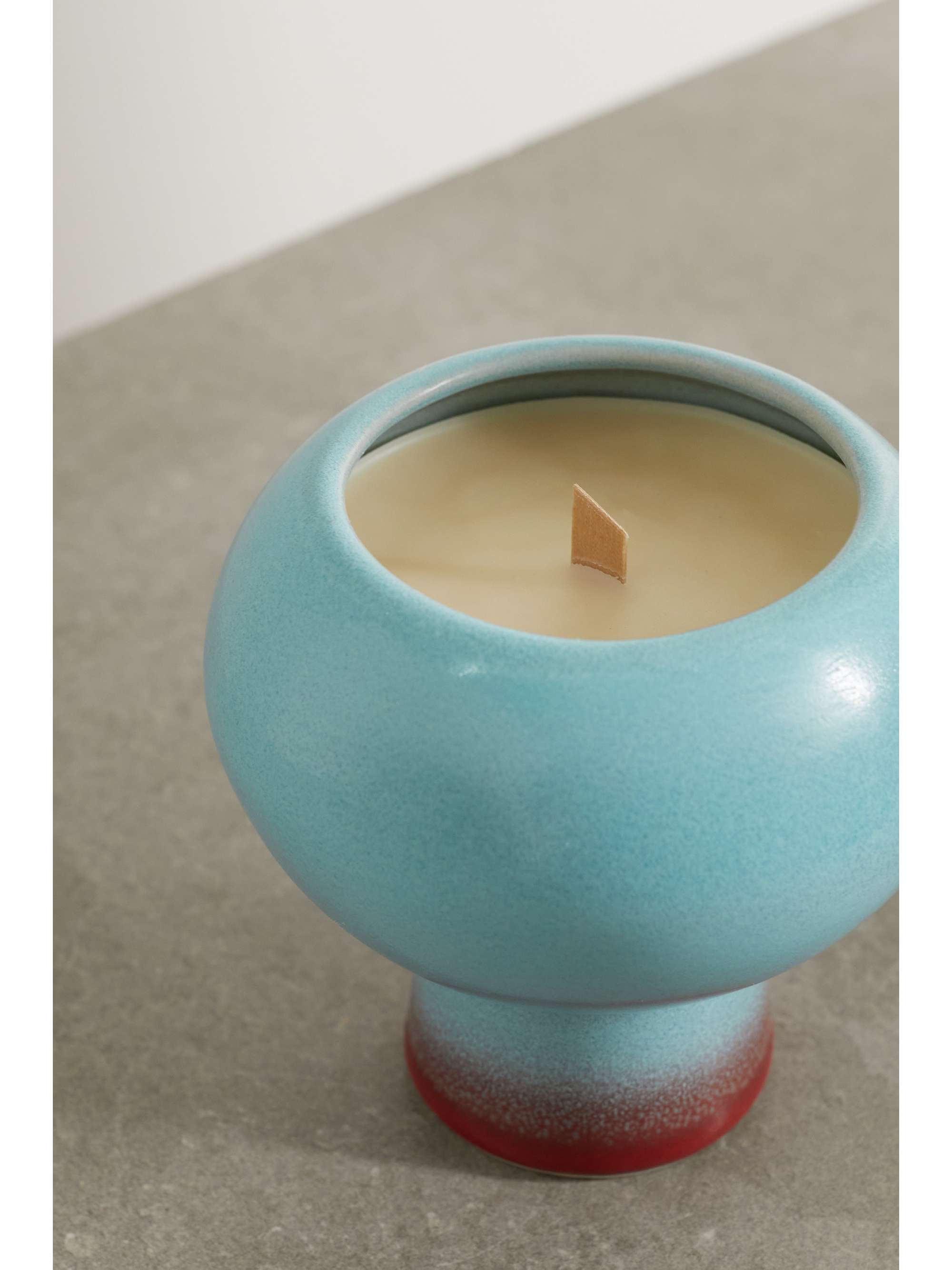 MARLOE MARLOE + NET SUSTAIN scented candle - Leather & Amber, 450g