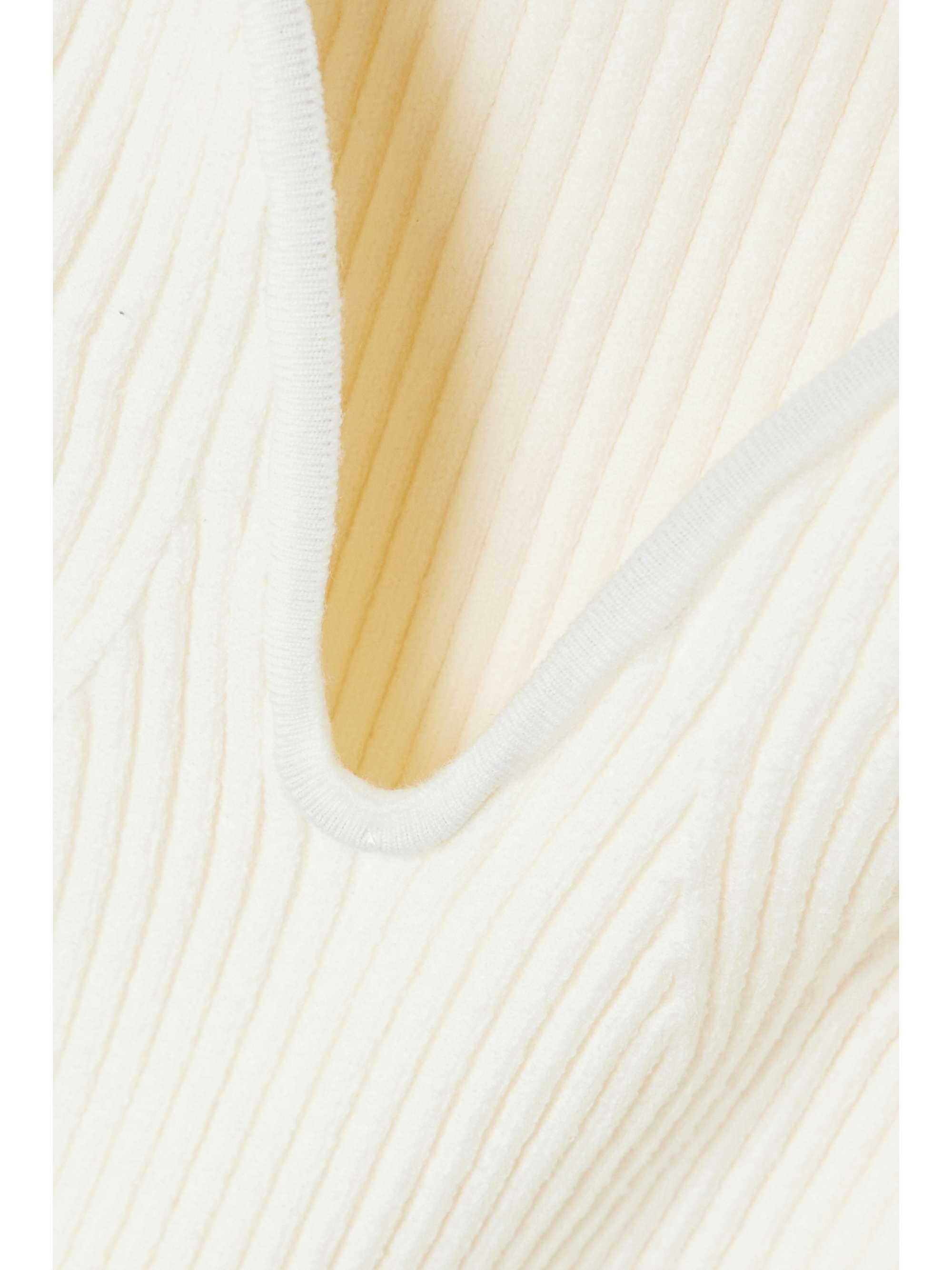 GAUGE81 Mija ribbed merino wool-blend mini dress