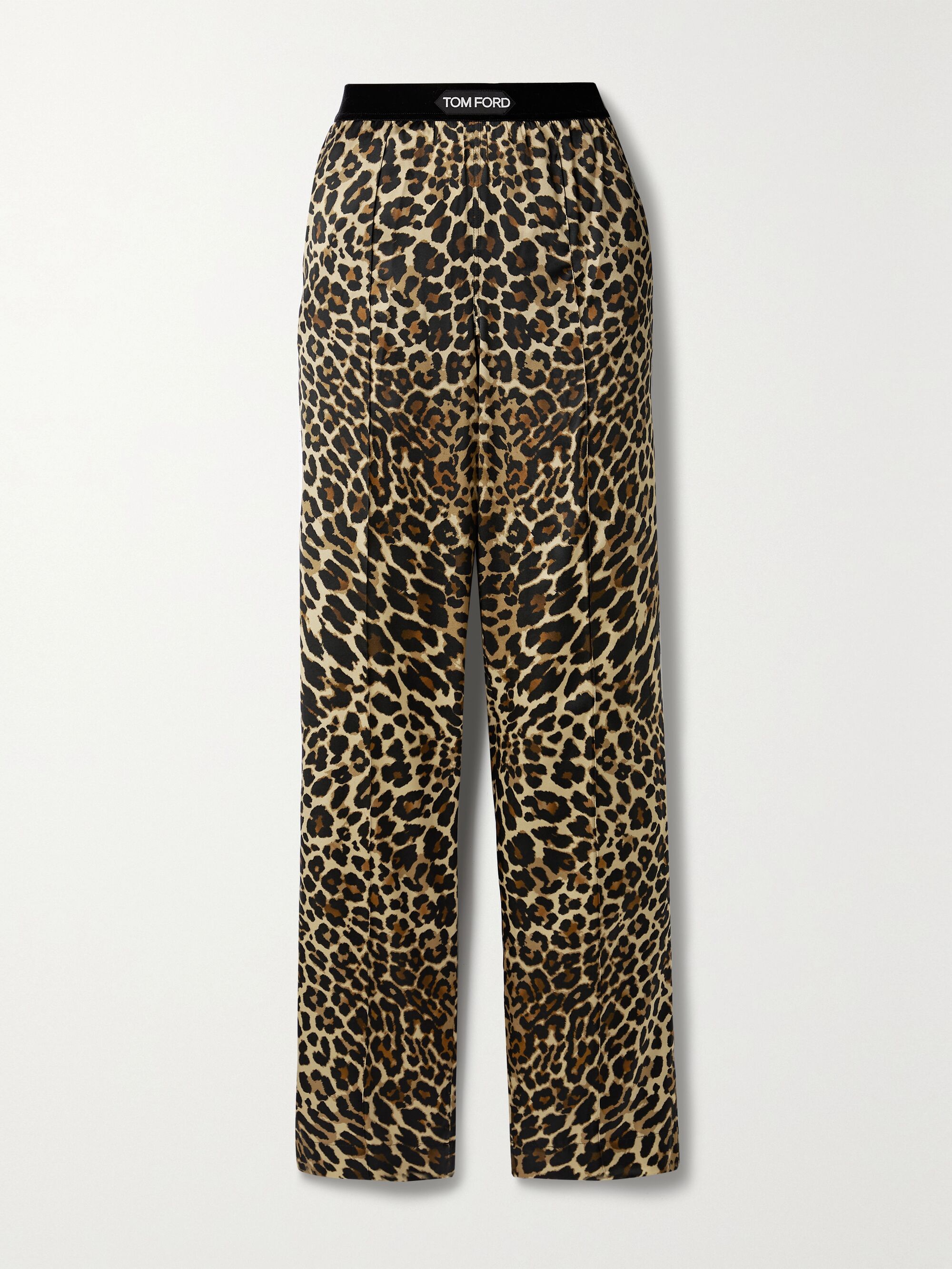 Leopard velvet pants Clearance
