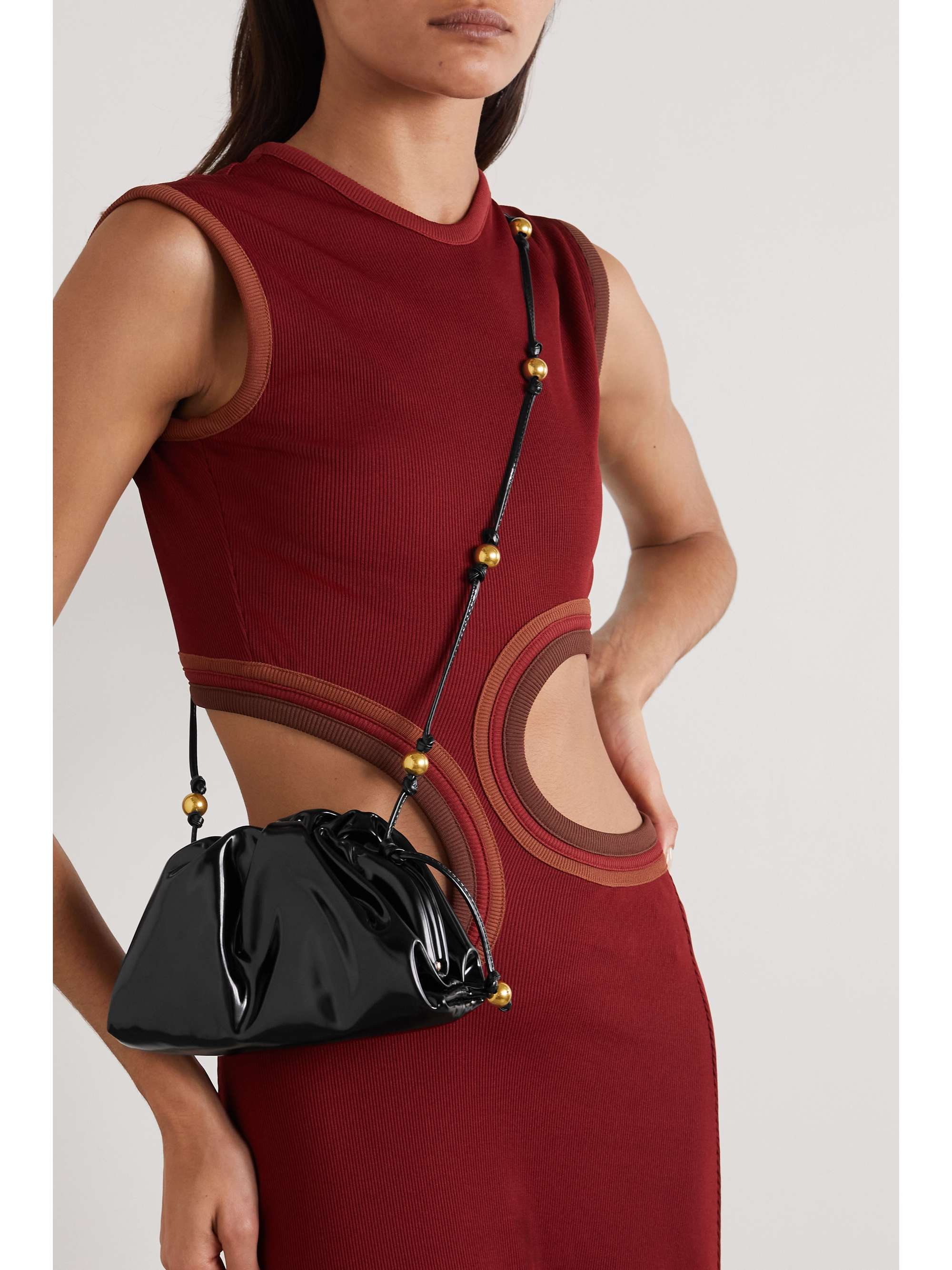 bottega veneta the pouch small leather clutch bag
