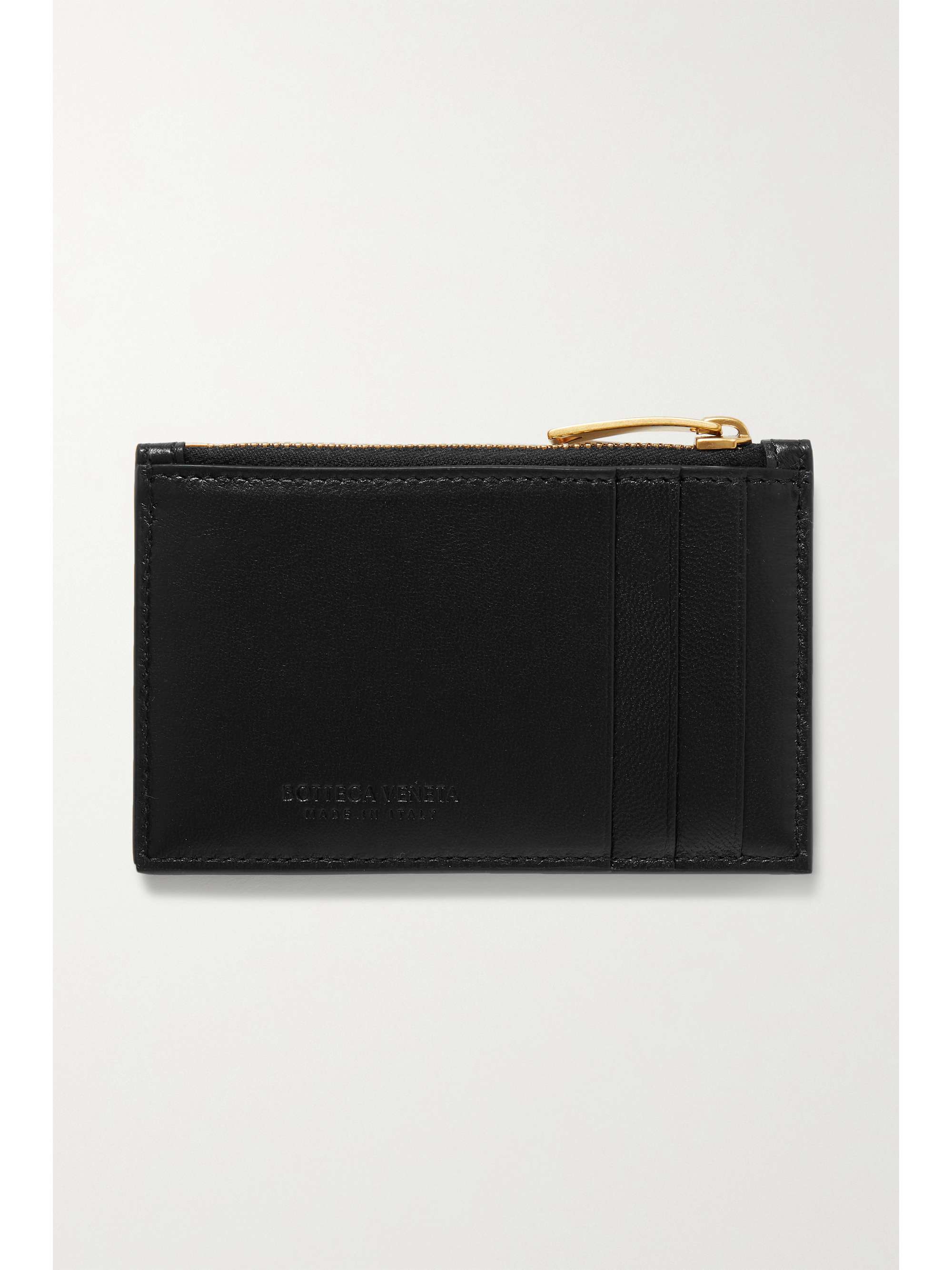 BOTTEGA VENETA Intrecciato leather cardholder