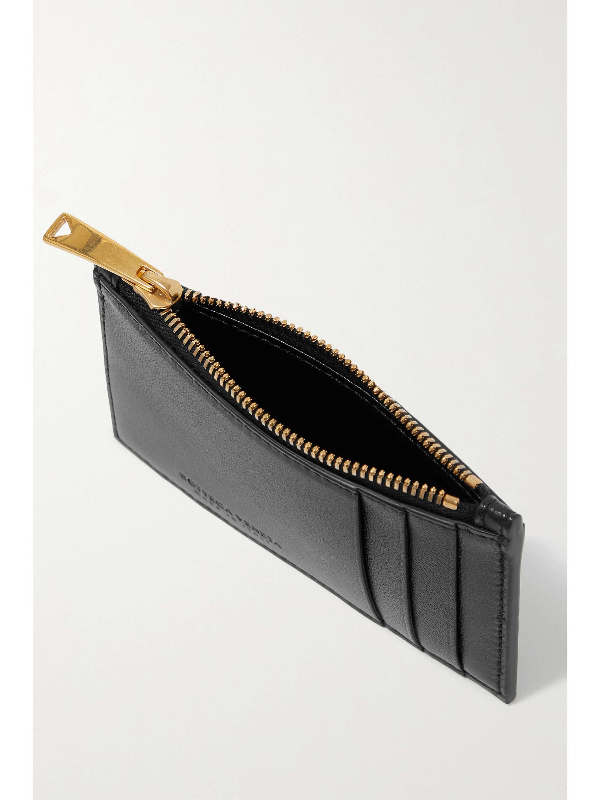 BOTTEGA VENETA Intrecciato leather cardholder