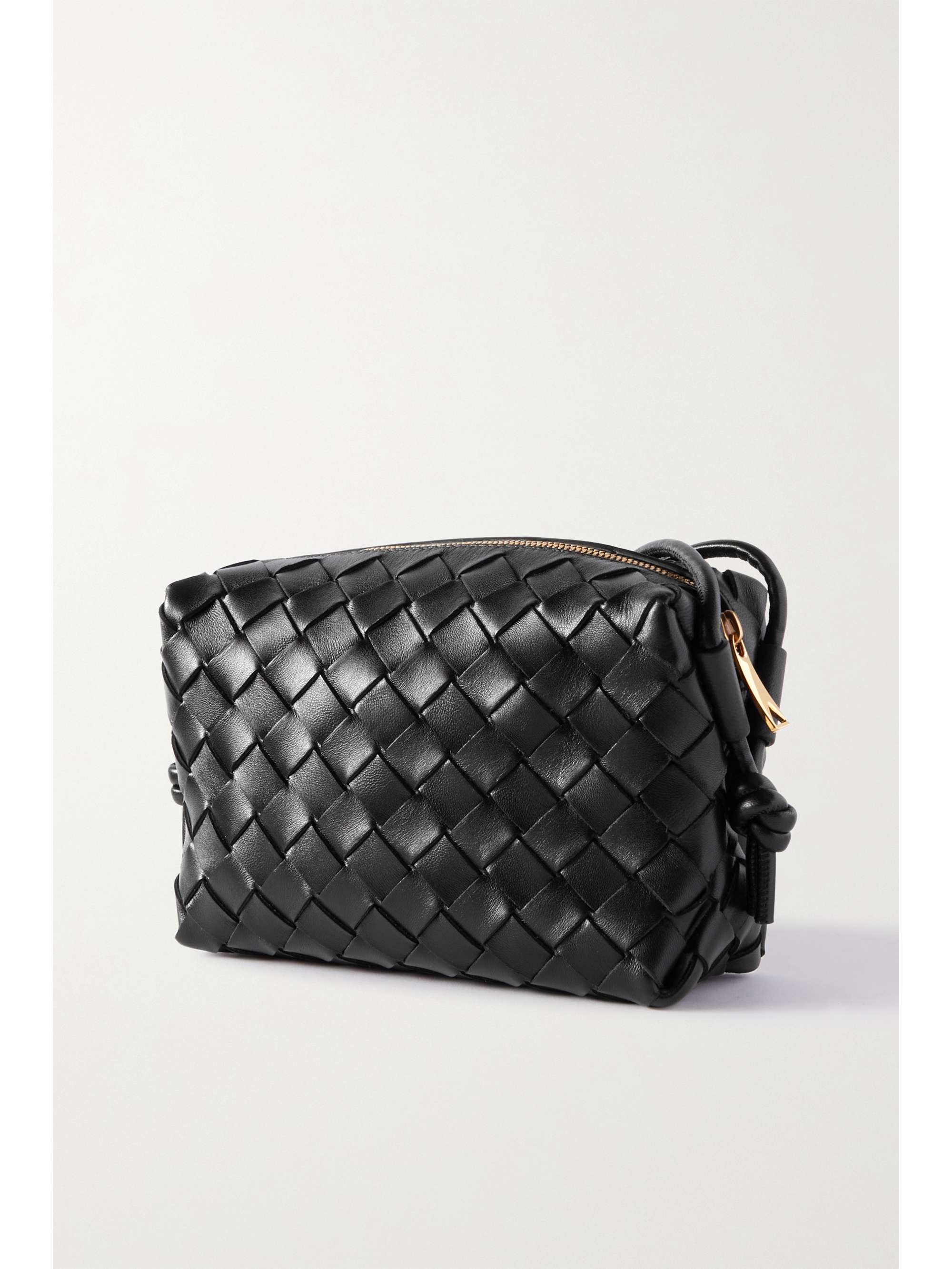 BOTTEGA VENETA Loop mini intrecciato leather shoulder bag