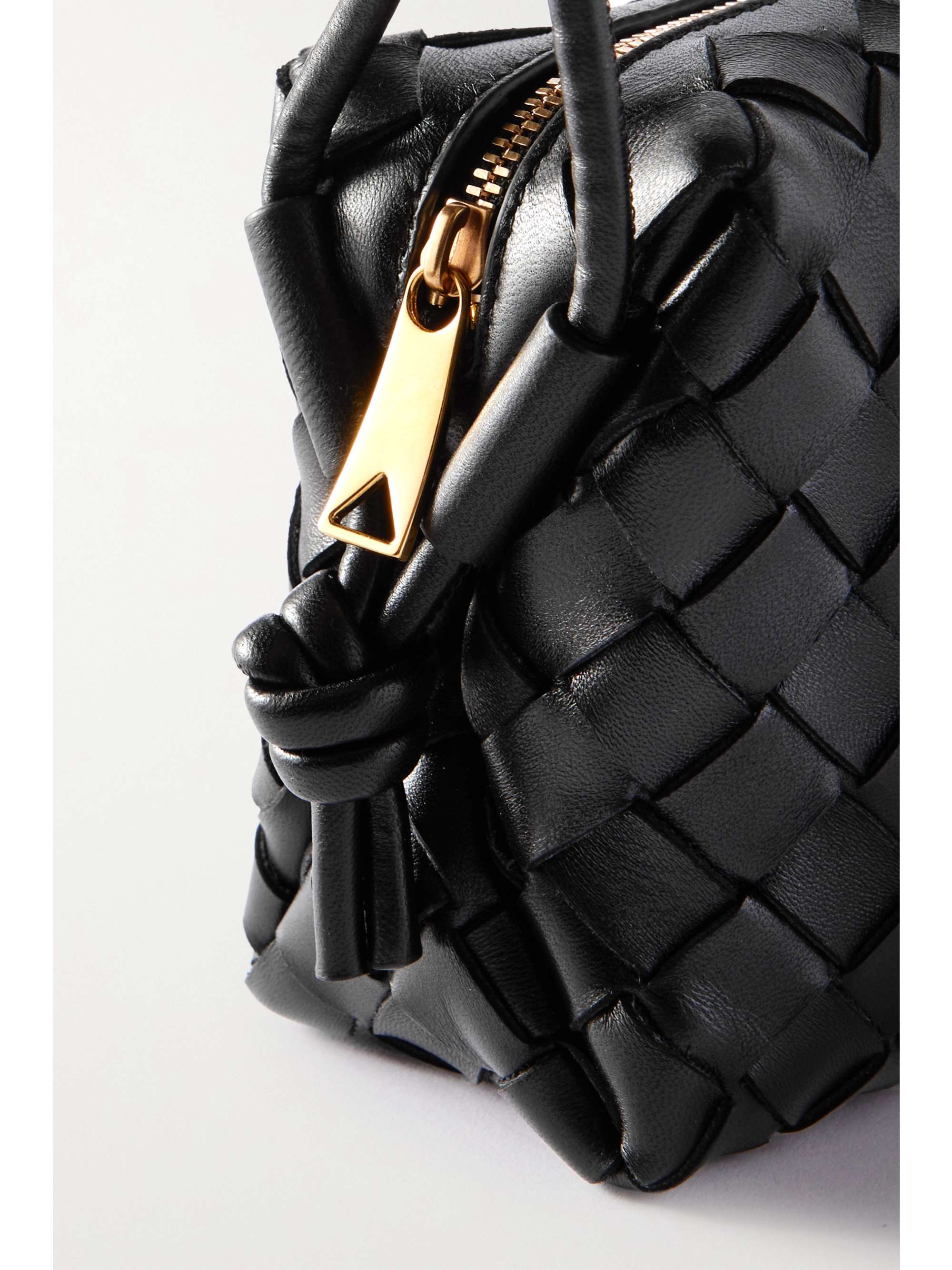 BOTTEGA VENETA Loop mini intrecciato leather shoulder bag
