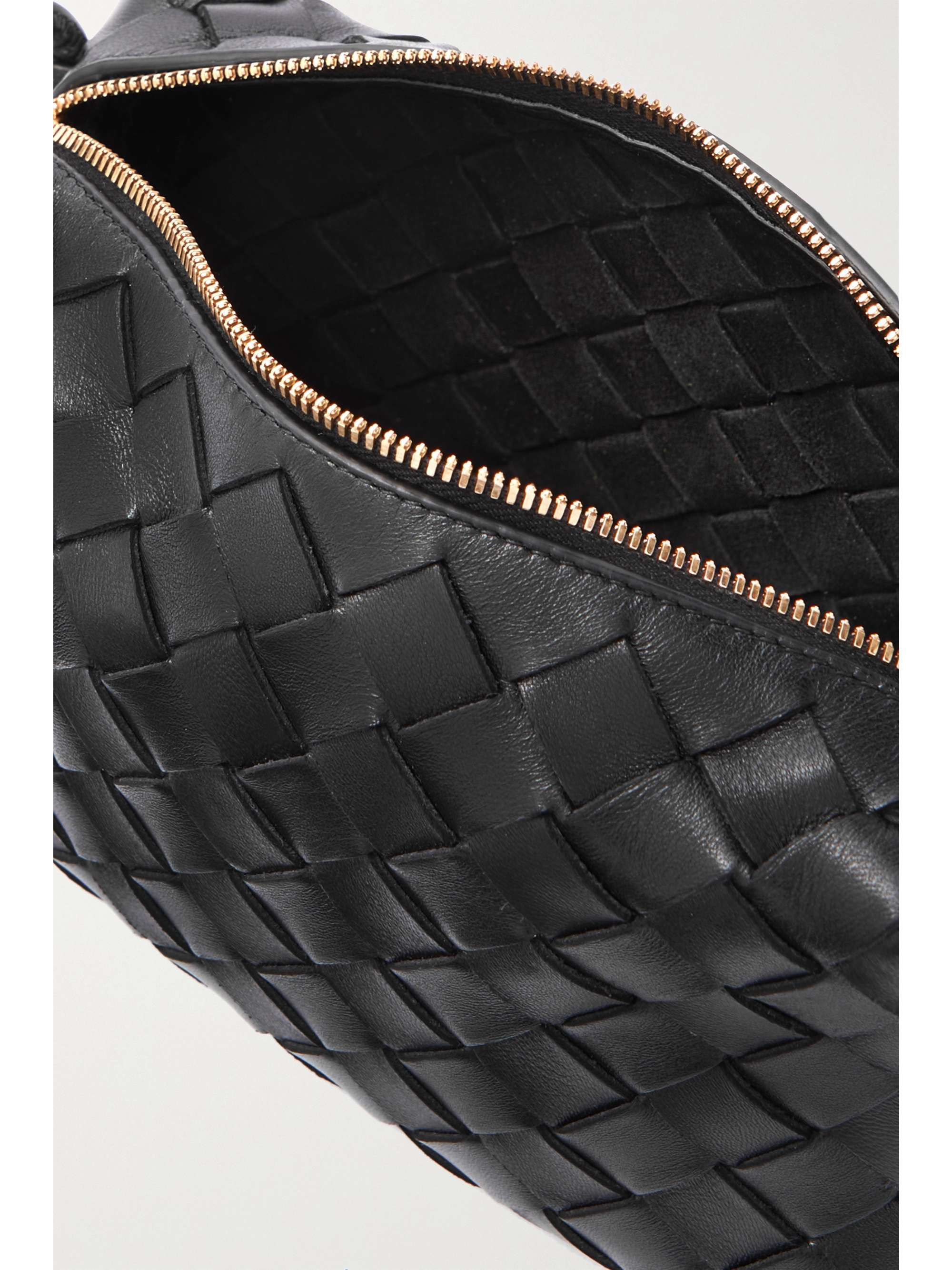 BOTTEGA VENETA Loop mini intrecciato leather shoulder bag