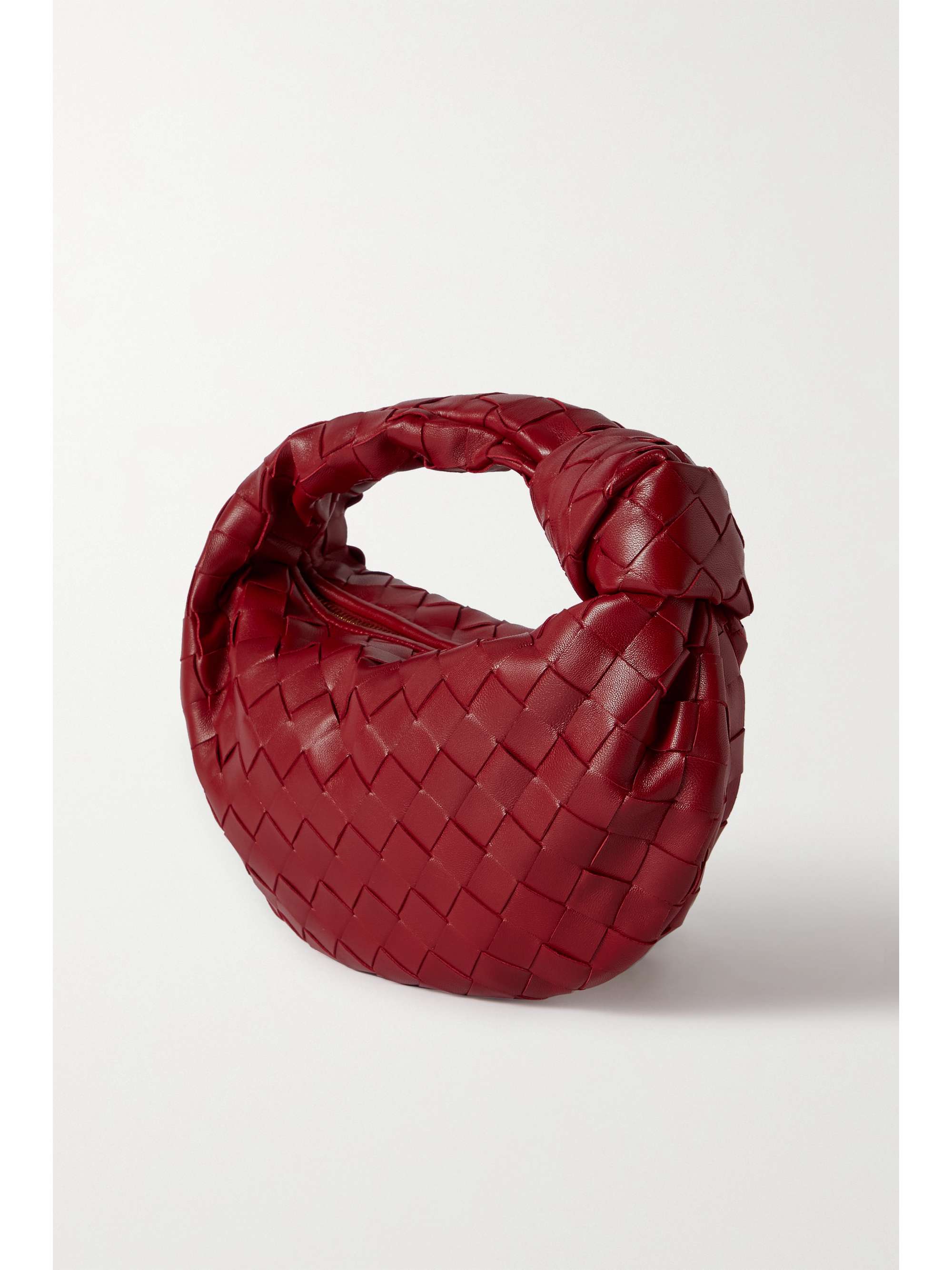 BOTTEGA VENETA Jodie mini knotted intrecciato leather tote